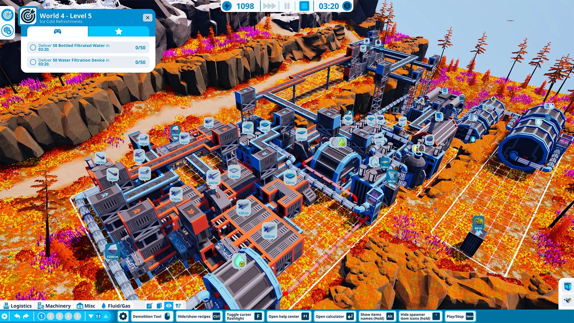 Изображение игры: Automate It: Factory Puzzle