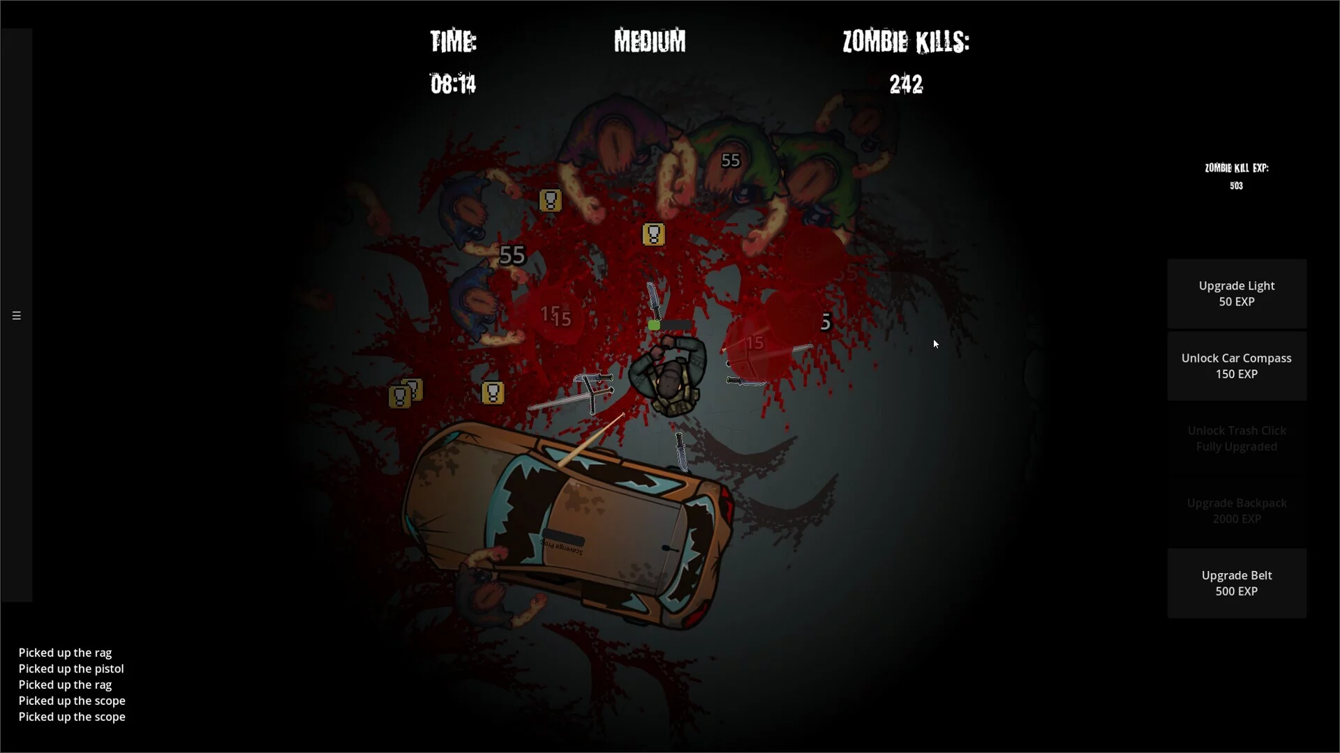 Изображение игры: Zombie Survivors: Inventory Apocalypse