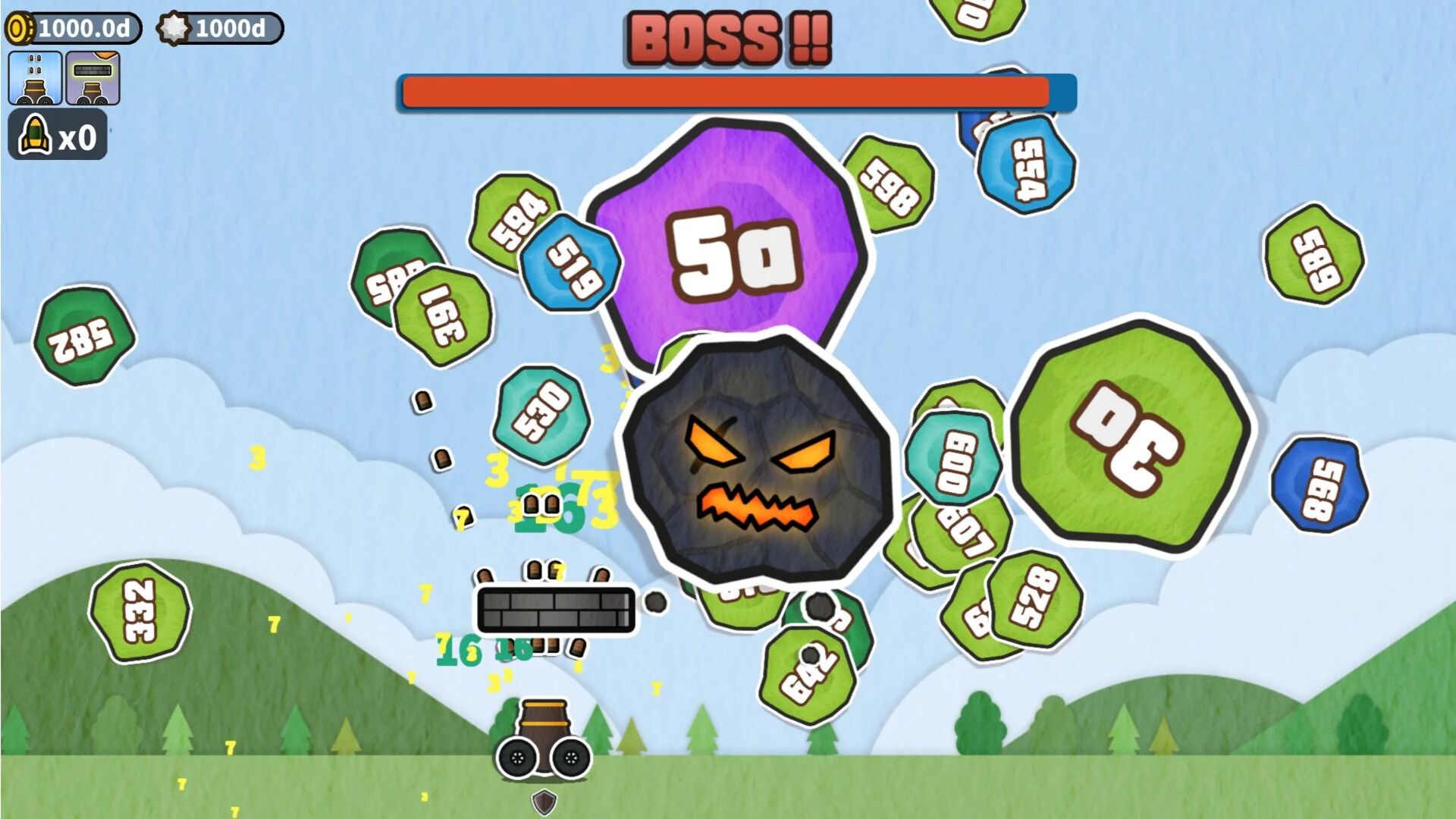 Изображение игры: Paper Cannon