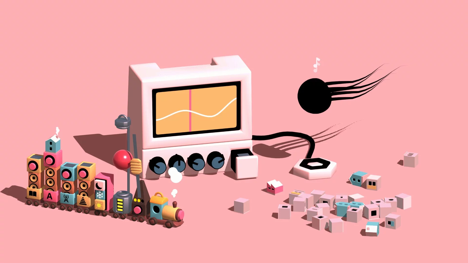 Изображение игры: ODDADA
