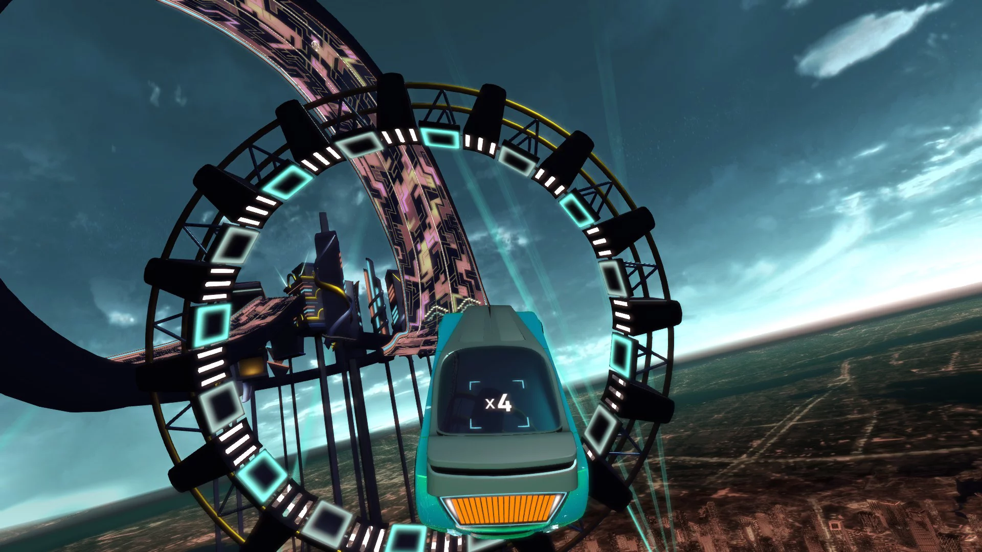 Изображение игры: Riff Racer - Race Your Music!