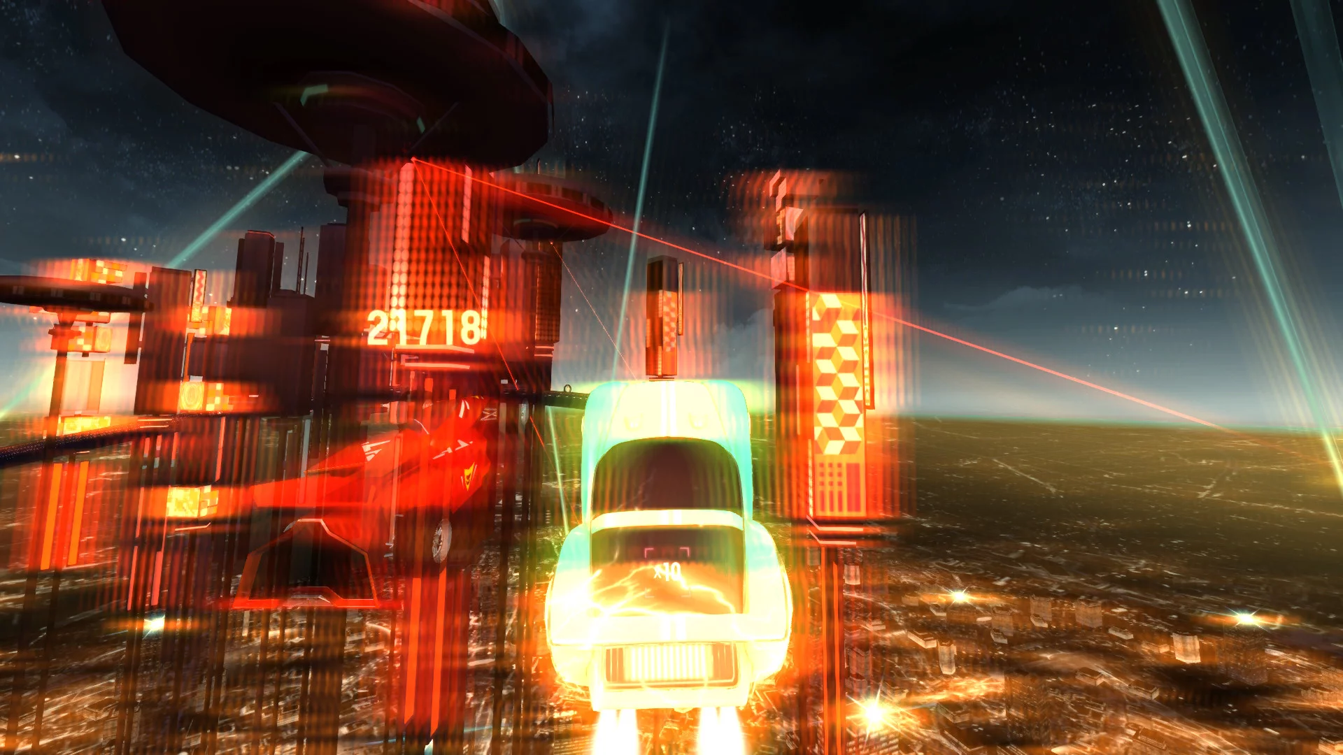 Изображение игры: Riff Racer - Race Your Music!