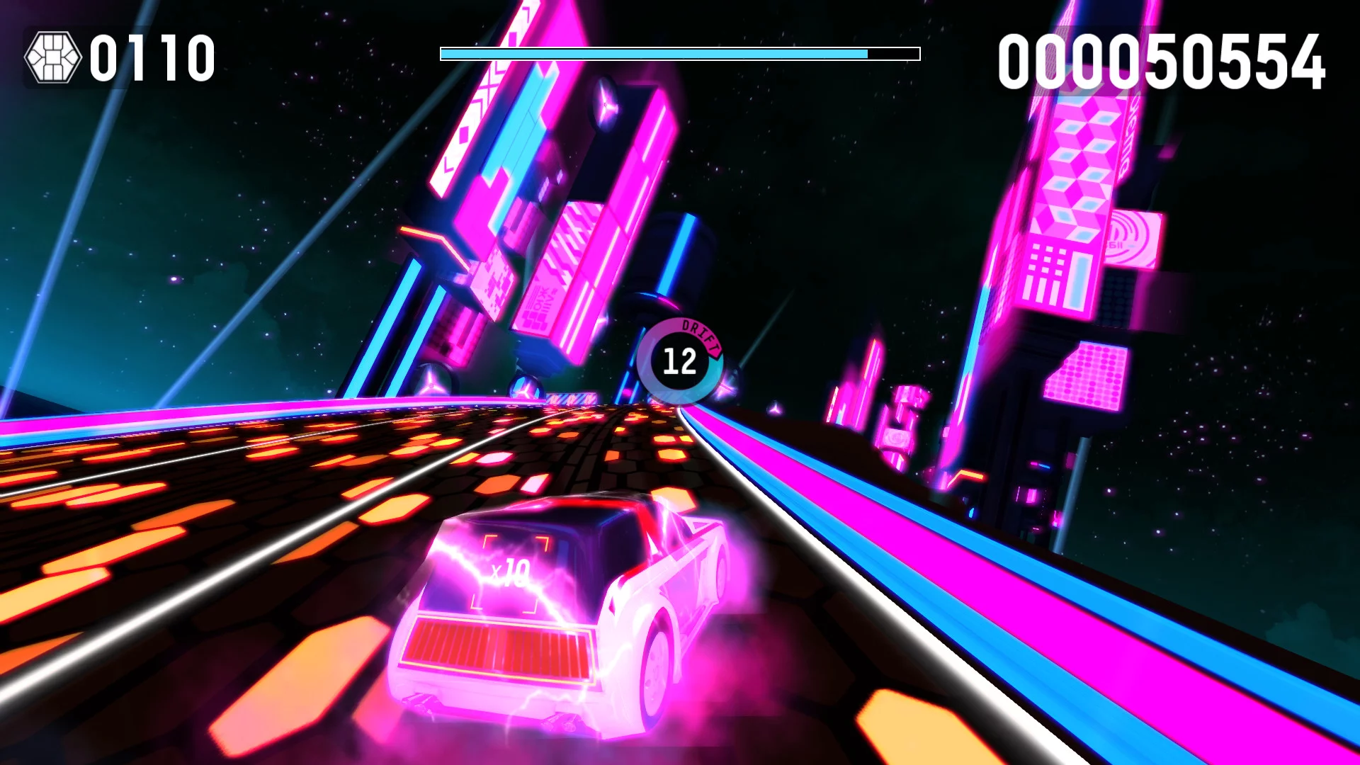 Изображение игры: Riff Racer - Race Your Music!