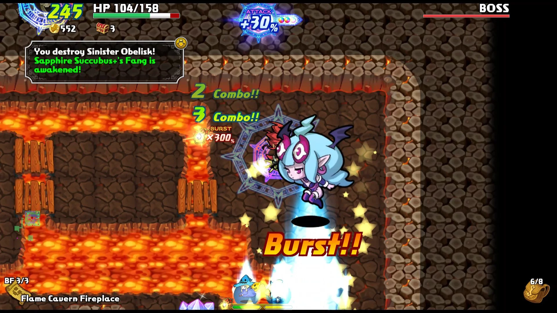 Изображение игры: DragonFang - Drahn's Mystery Dungeon