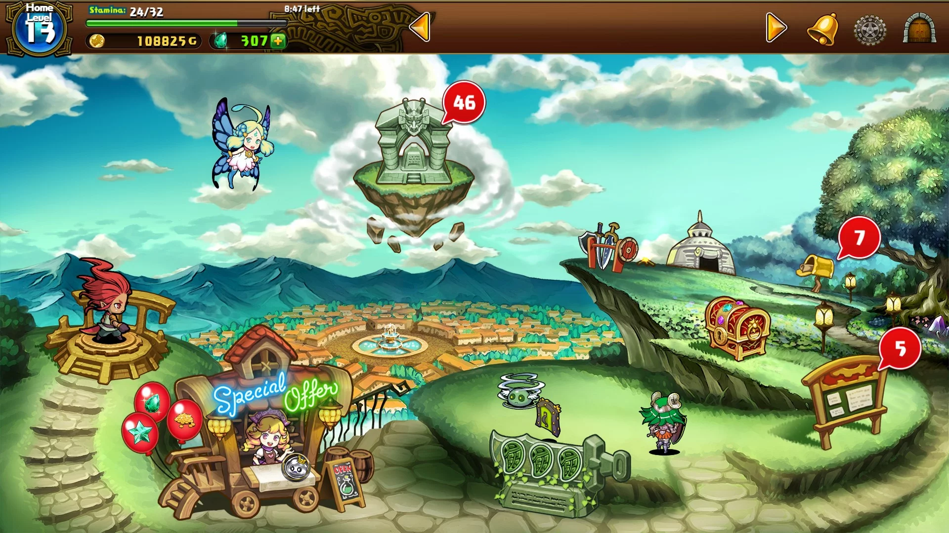 Изображение игры: DragonFang - Drahn's Mystery Dungeon
