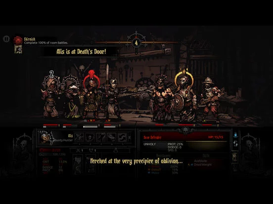 Изображение игры: Darkest Dungeon: Tablet Edition