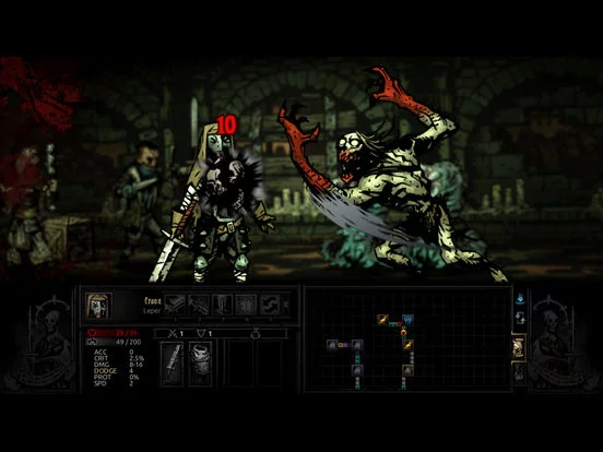 Изображение игры: Darkest Dungeon: Tablet Edition