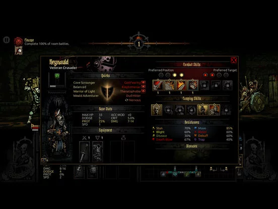 Изображение игры: Darkest Dungeon: Tablet Edition