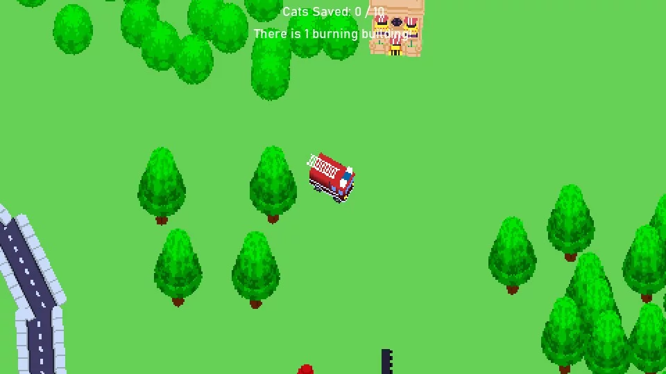 Изображение игры: FireTruck Rescue