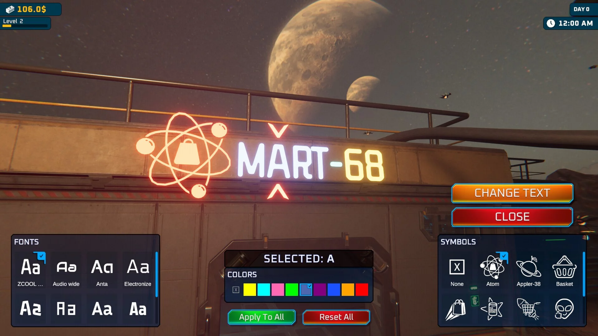 Изображение игры: Alien Market Simulator