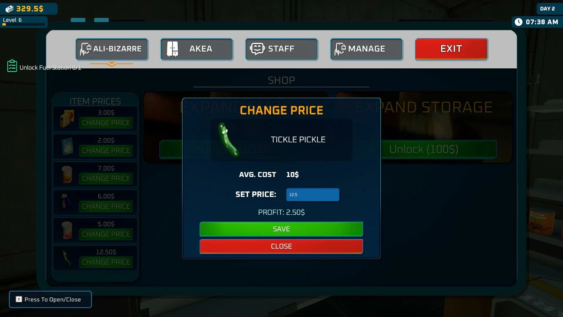 Изображение игры: Alien Market Simulator