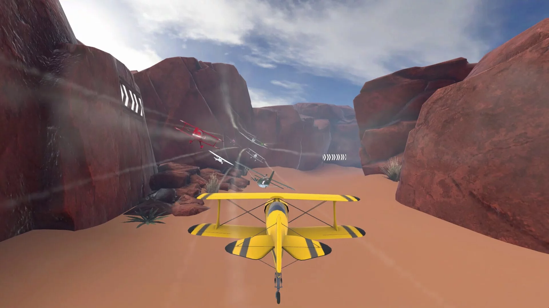 Изображение игры: Airplane Racing Championship
