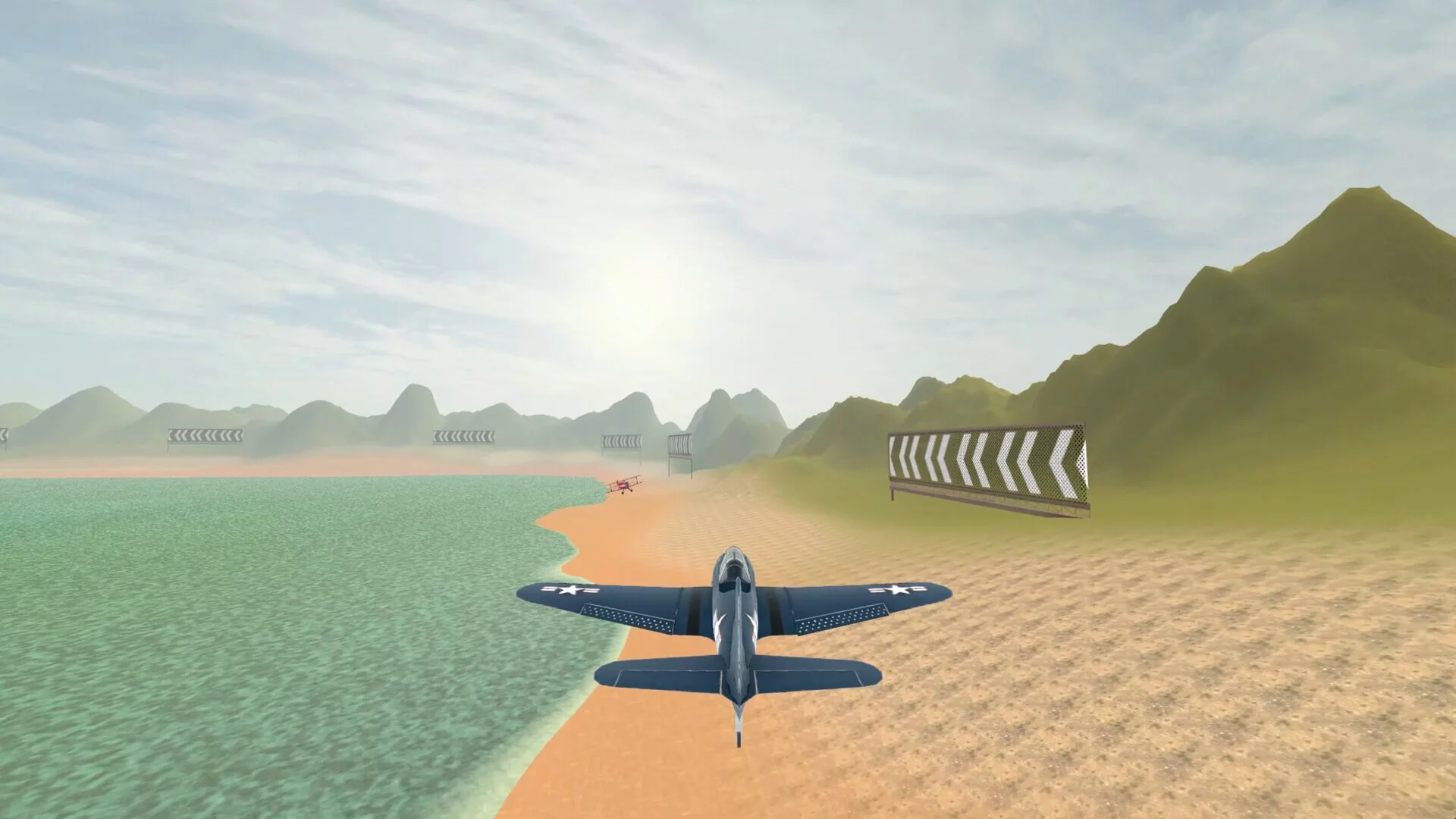 Изображение игры: Airplane Racing Championship