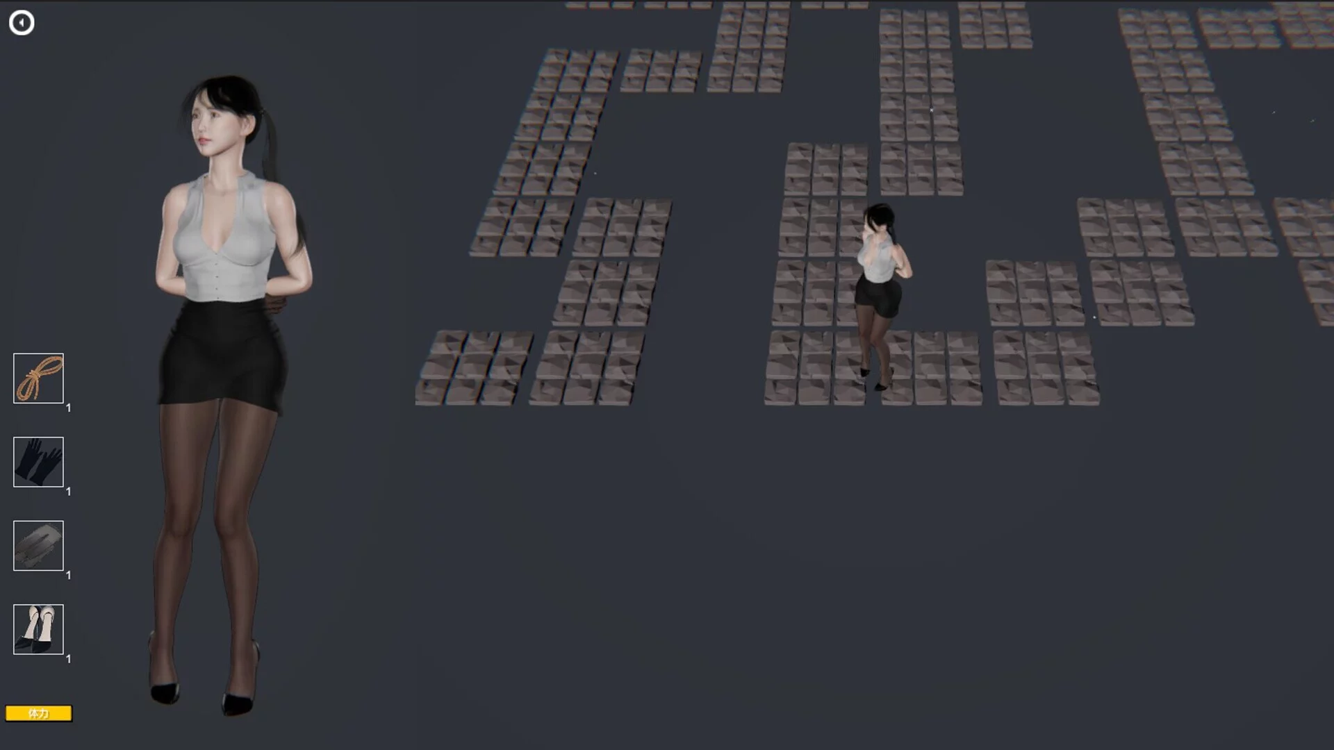Изображение игры: Cage Girl
