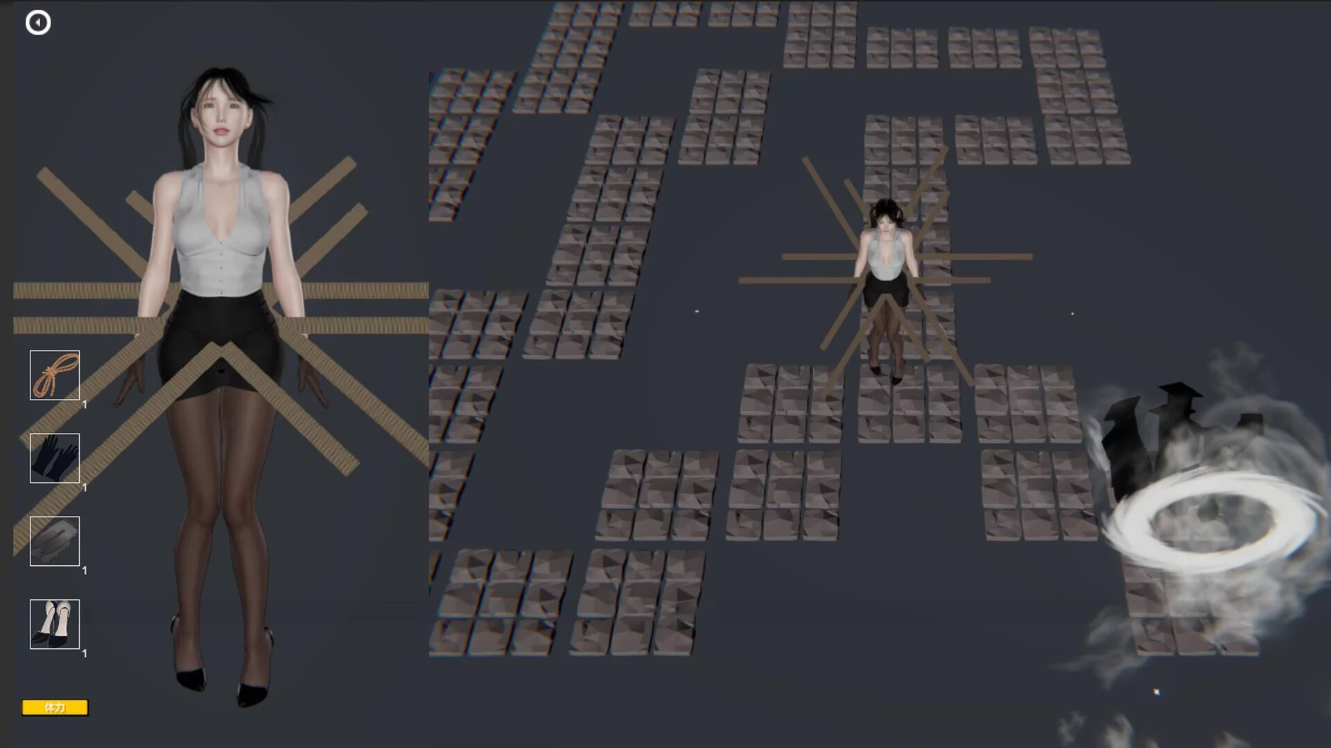 Изображение игры: Cage Girl