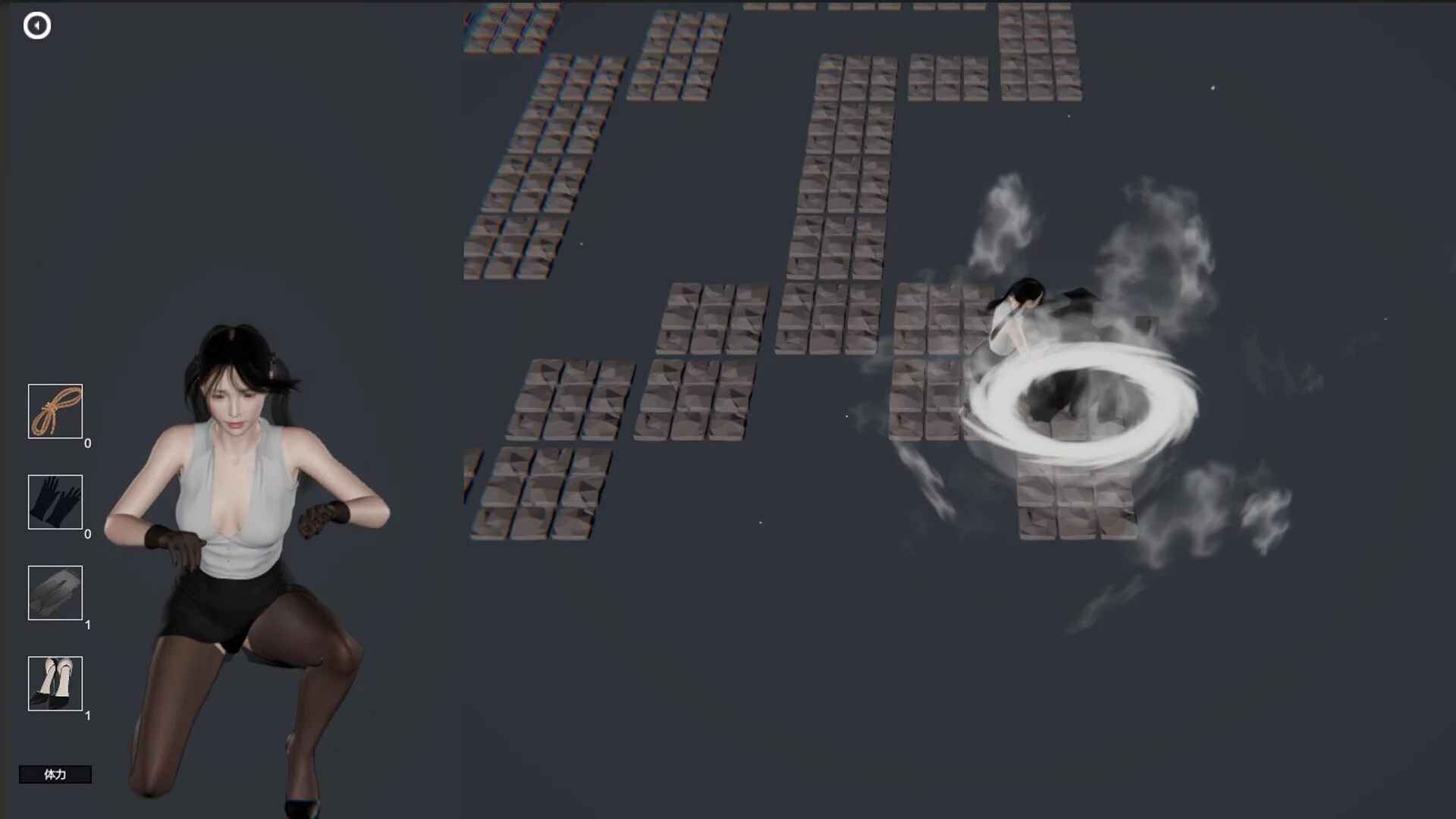 Изображение игры: Cage Girl