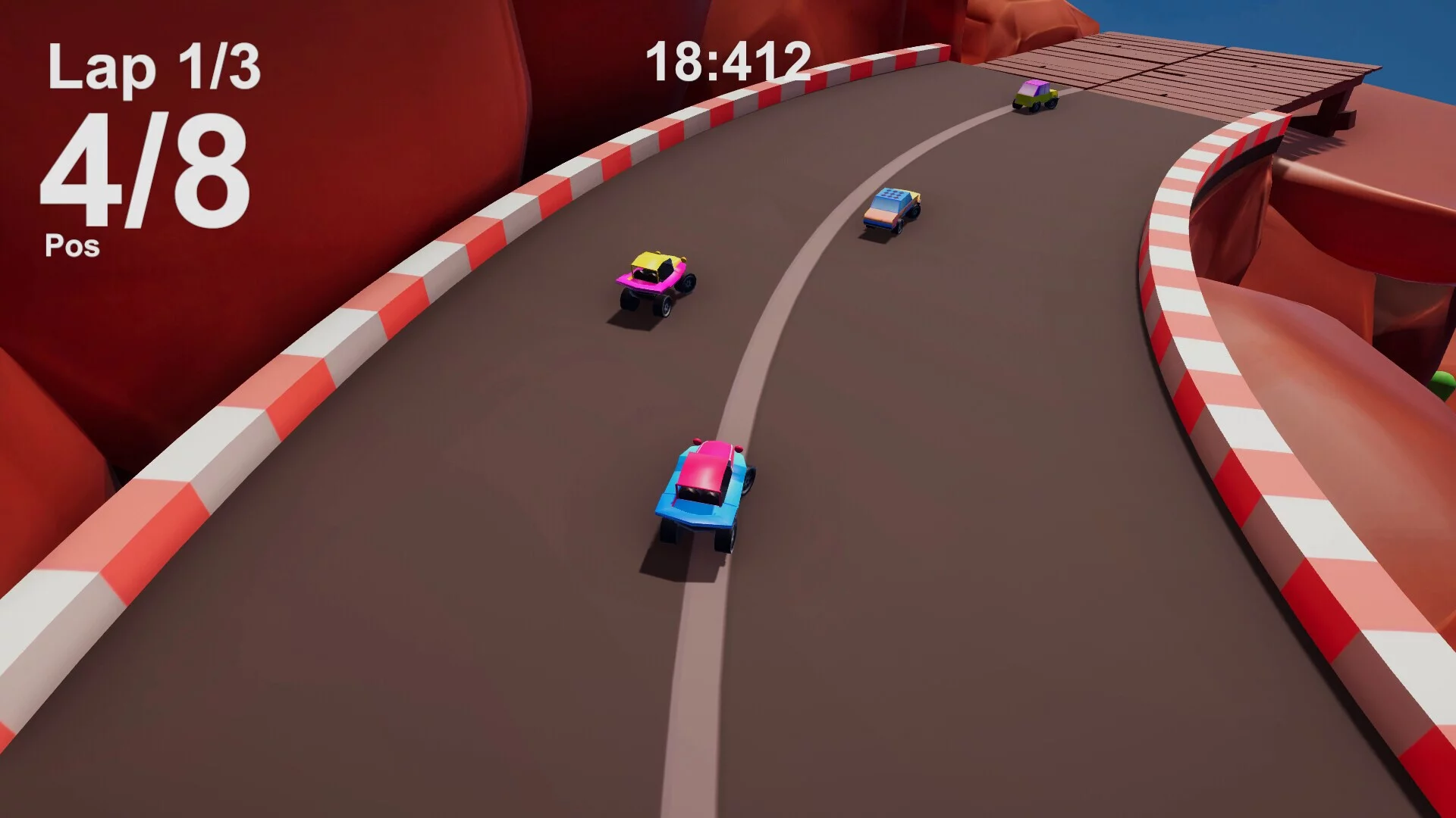Изображение игры: Pixel Nitro Rush