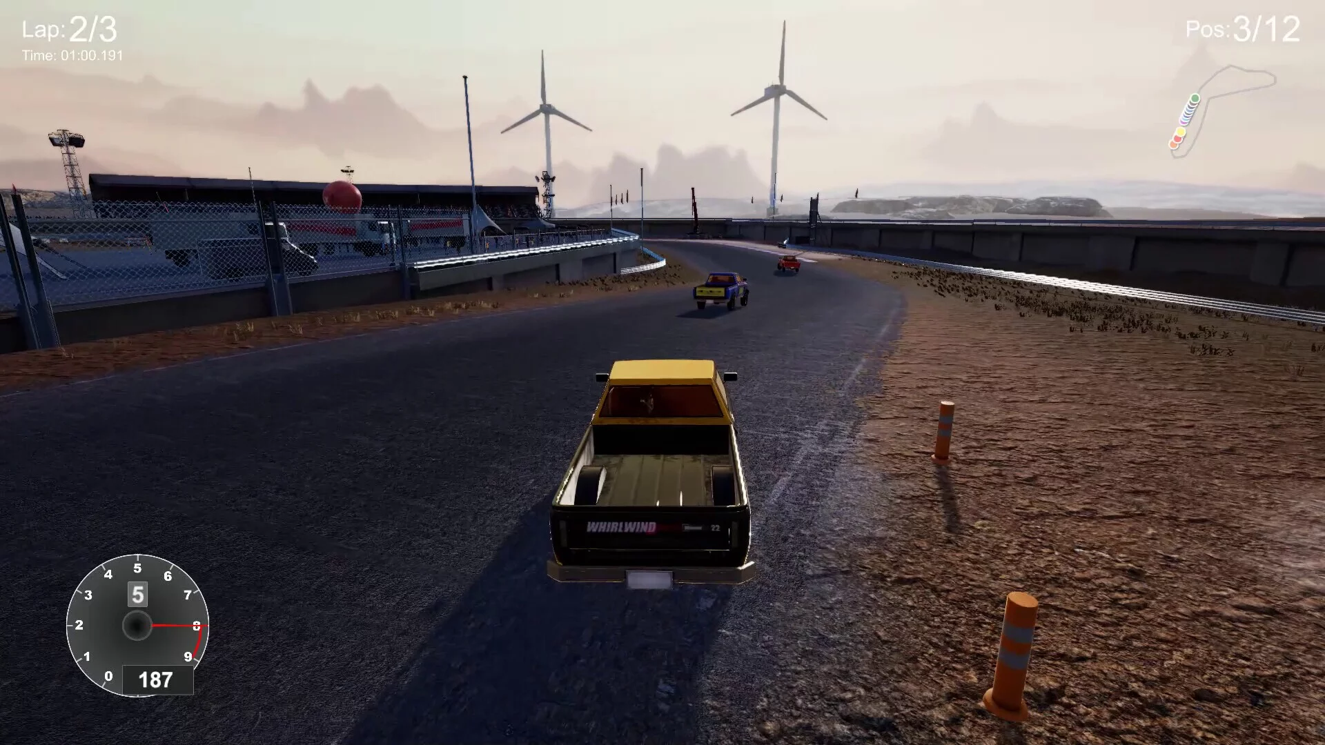 Изображение игры: Sunset Speedway