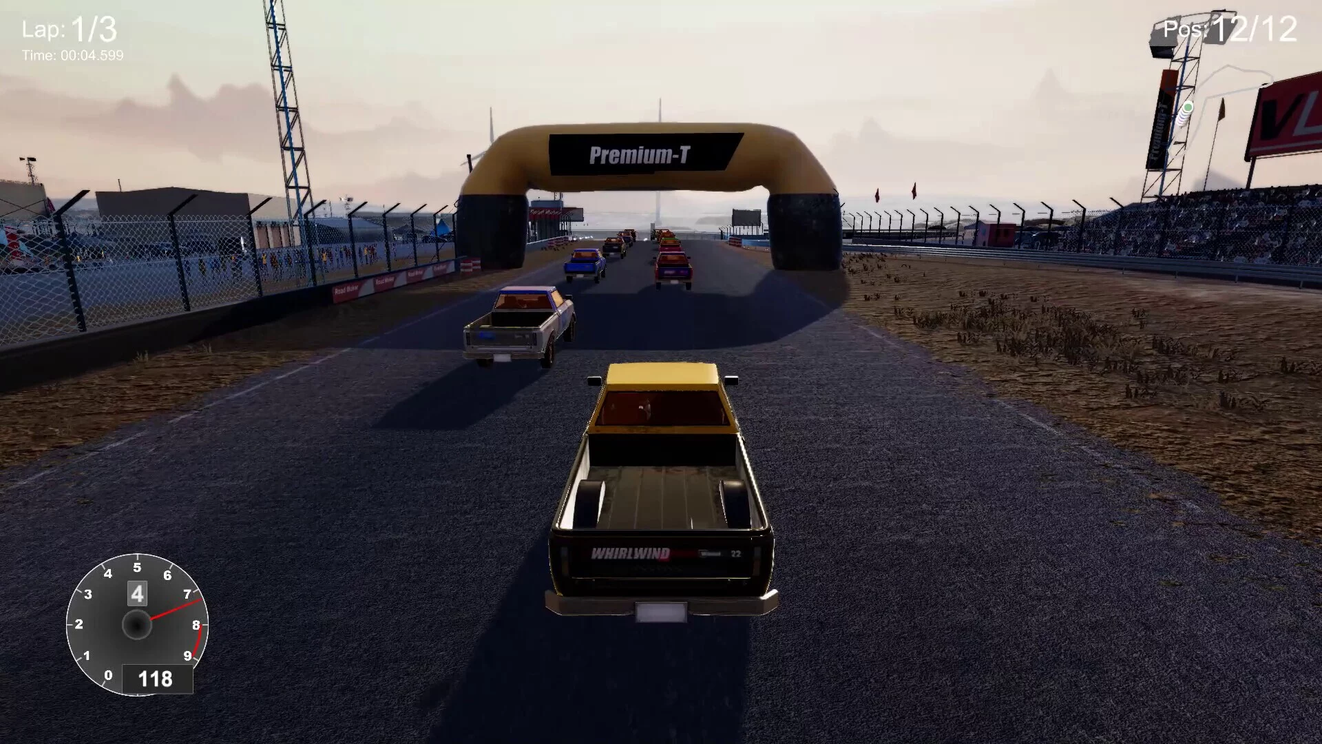 Изображение игры: Sunset Speedway
