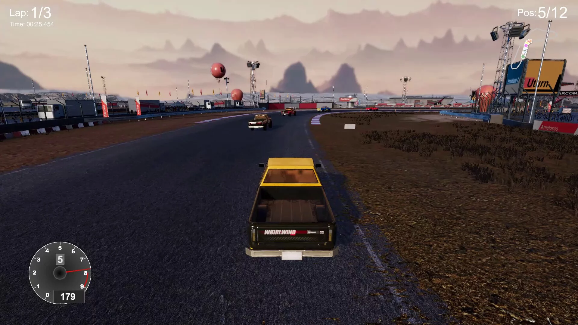Изображение игры: Sunset Speedway