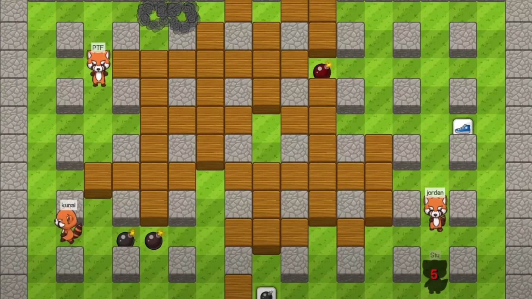 Изображение игры: PandaBomber
