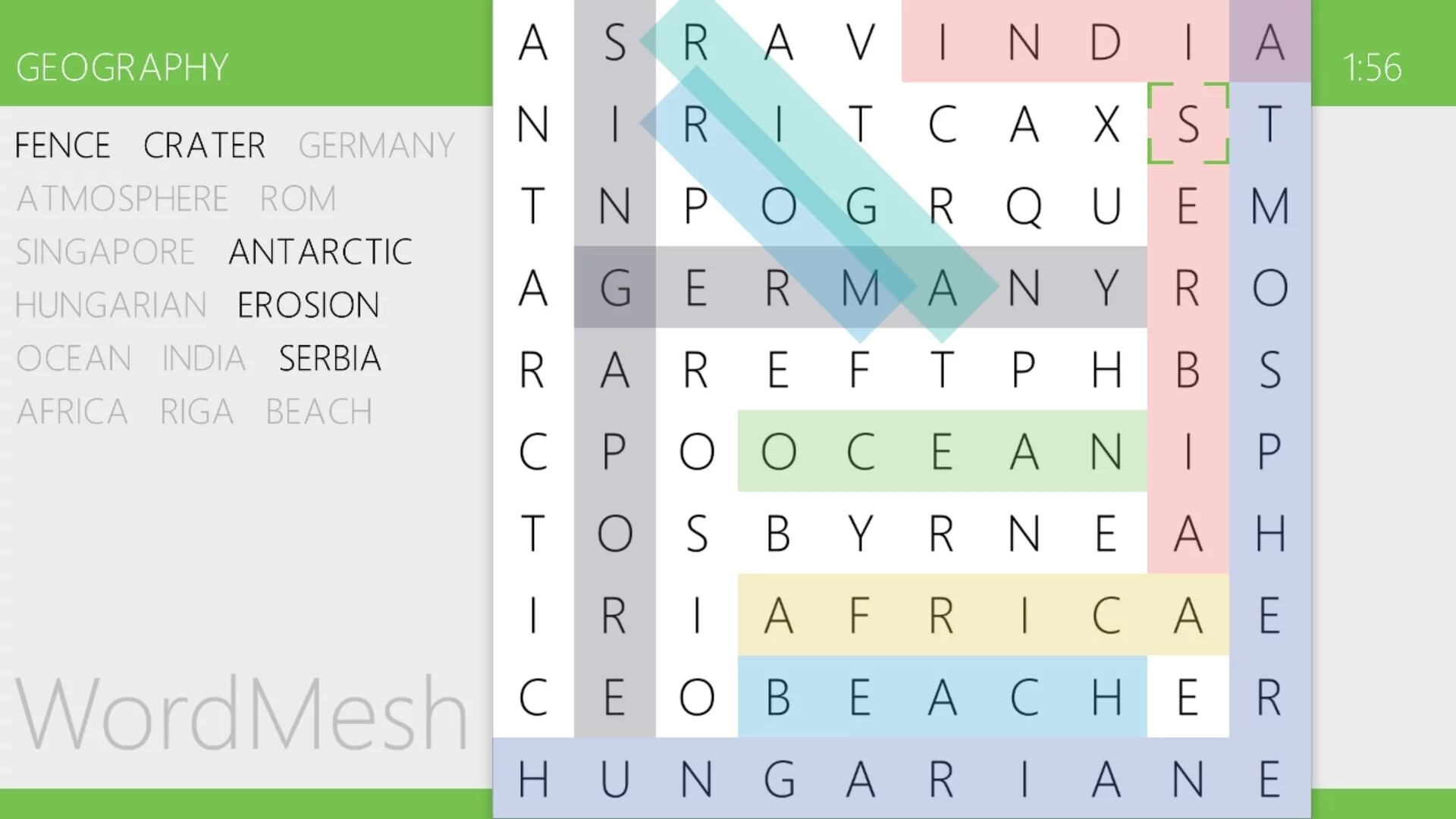 Изображение игры: Word Mesh