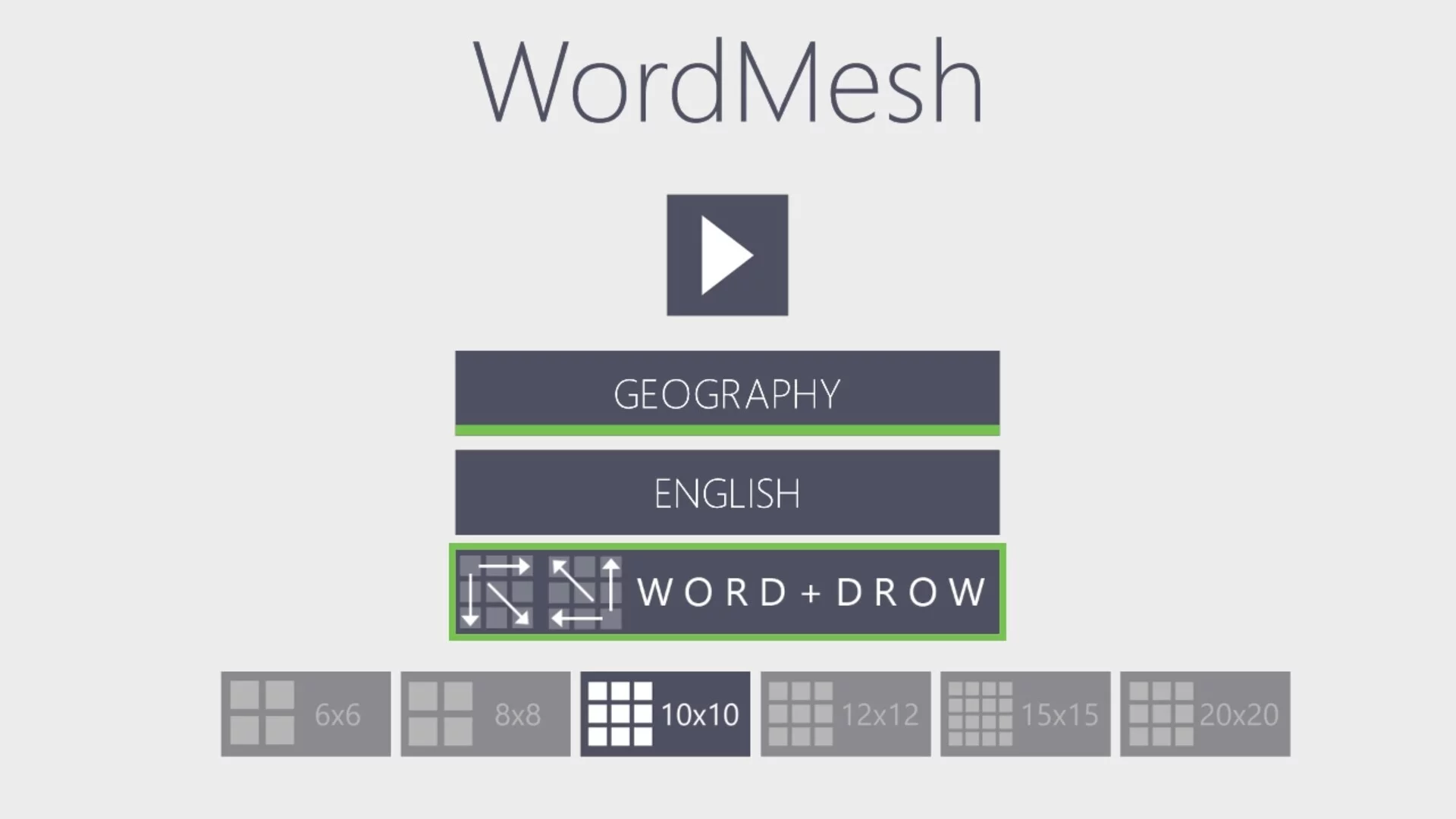 Изображение игры: Word Mesh