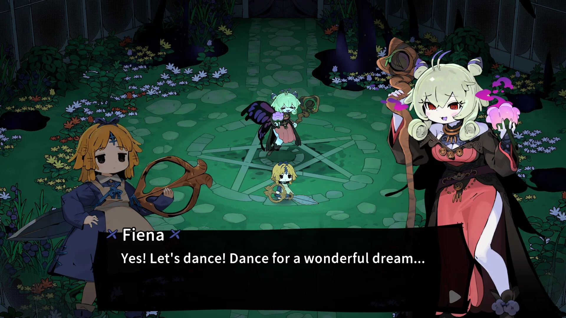Изображение игры: Garden of Witches
