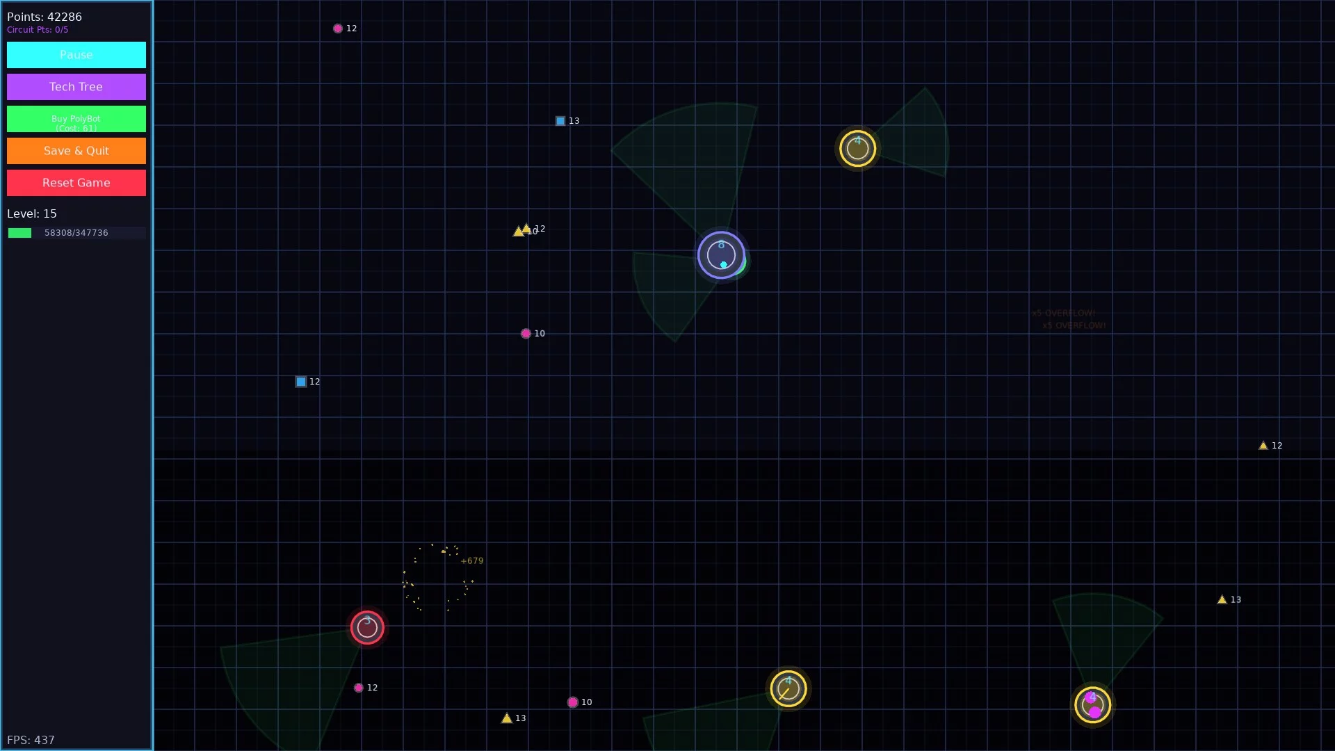 Изображение игры: Shape Sweeper
