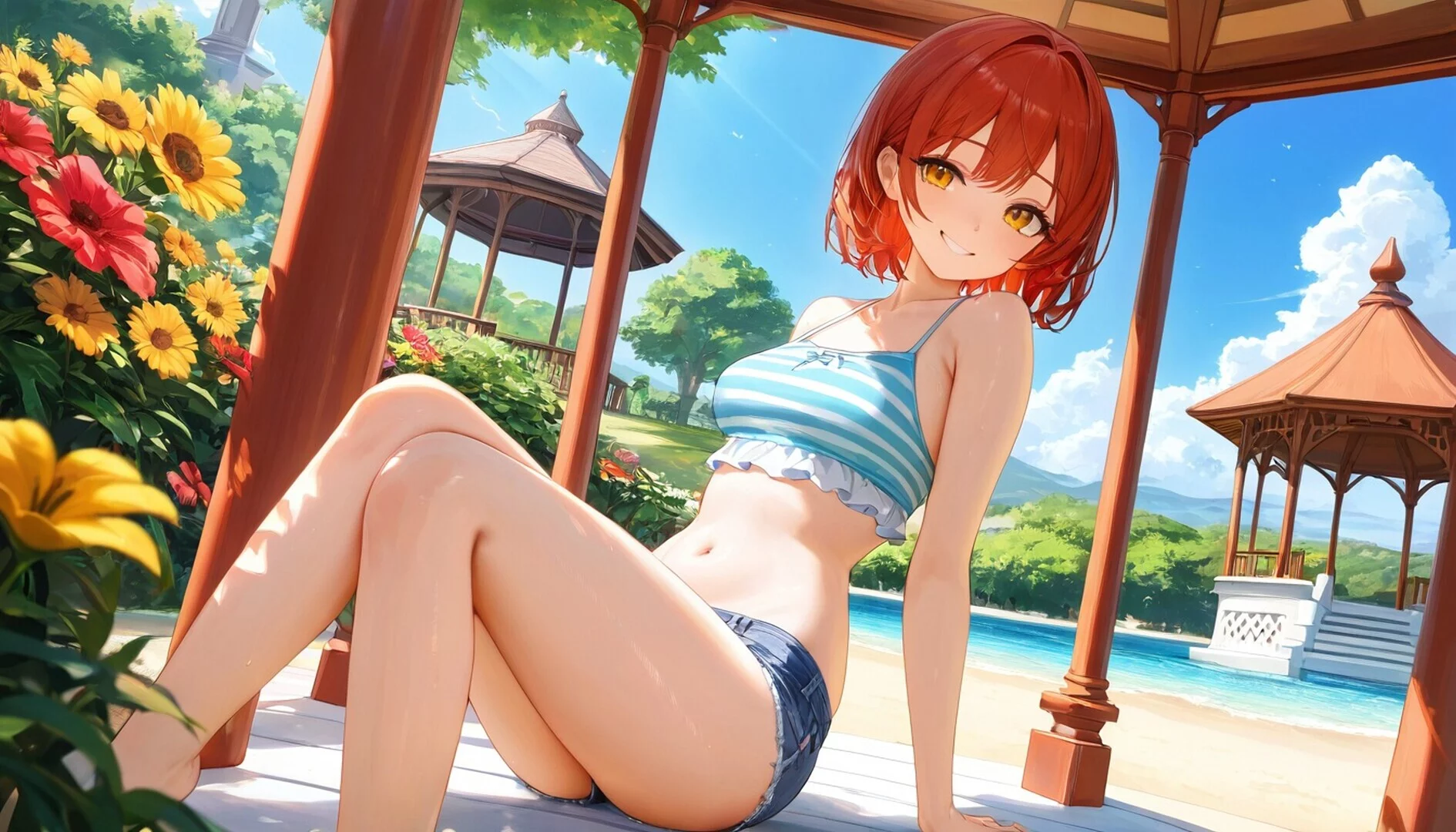 Изображение игры: Summer Waifu