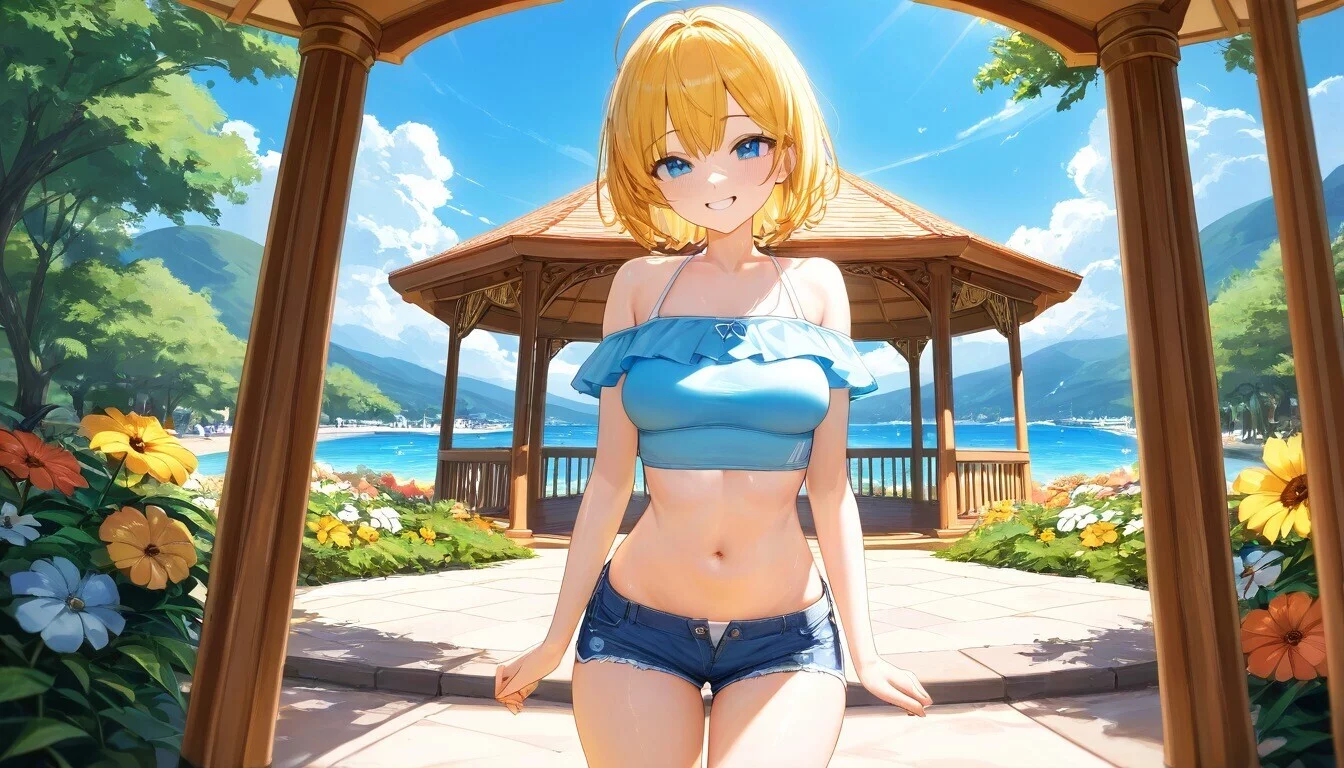 Изображение игры: Summer Waifu