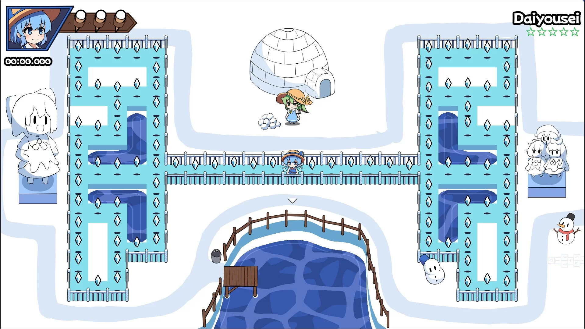 Изображение игры: Touhou Danmaku Maze