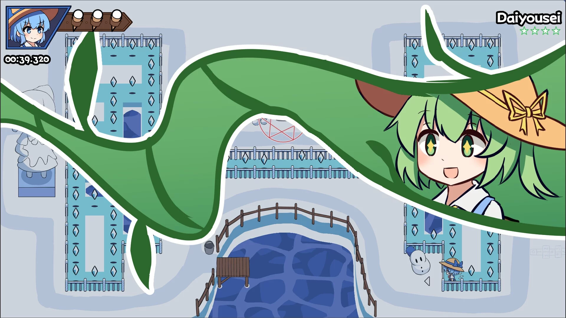 Изображение игры: Touhou Danmaku Maze