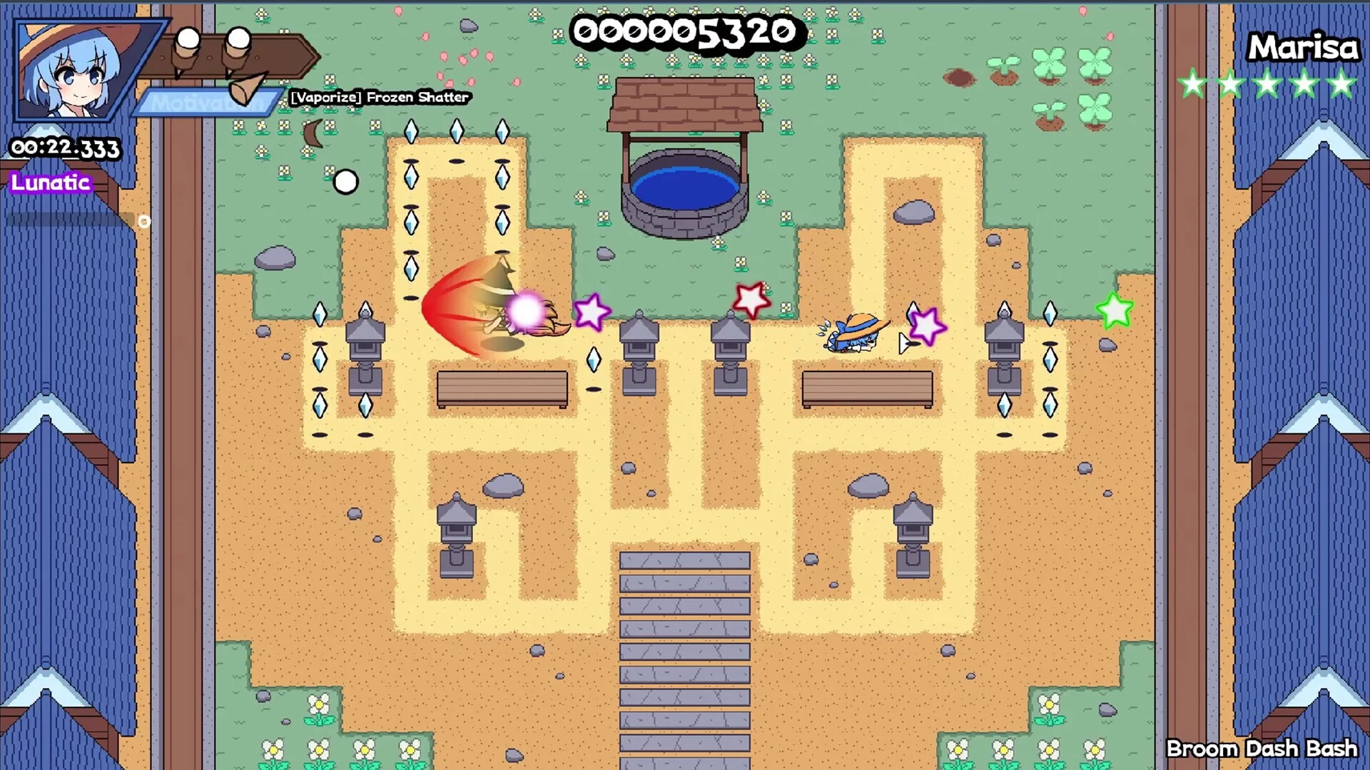 Изображение игры: Touhou Danmaku Maze