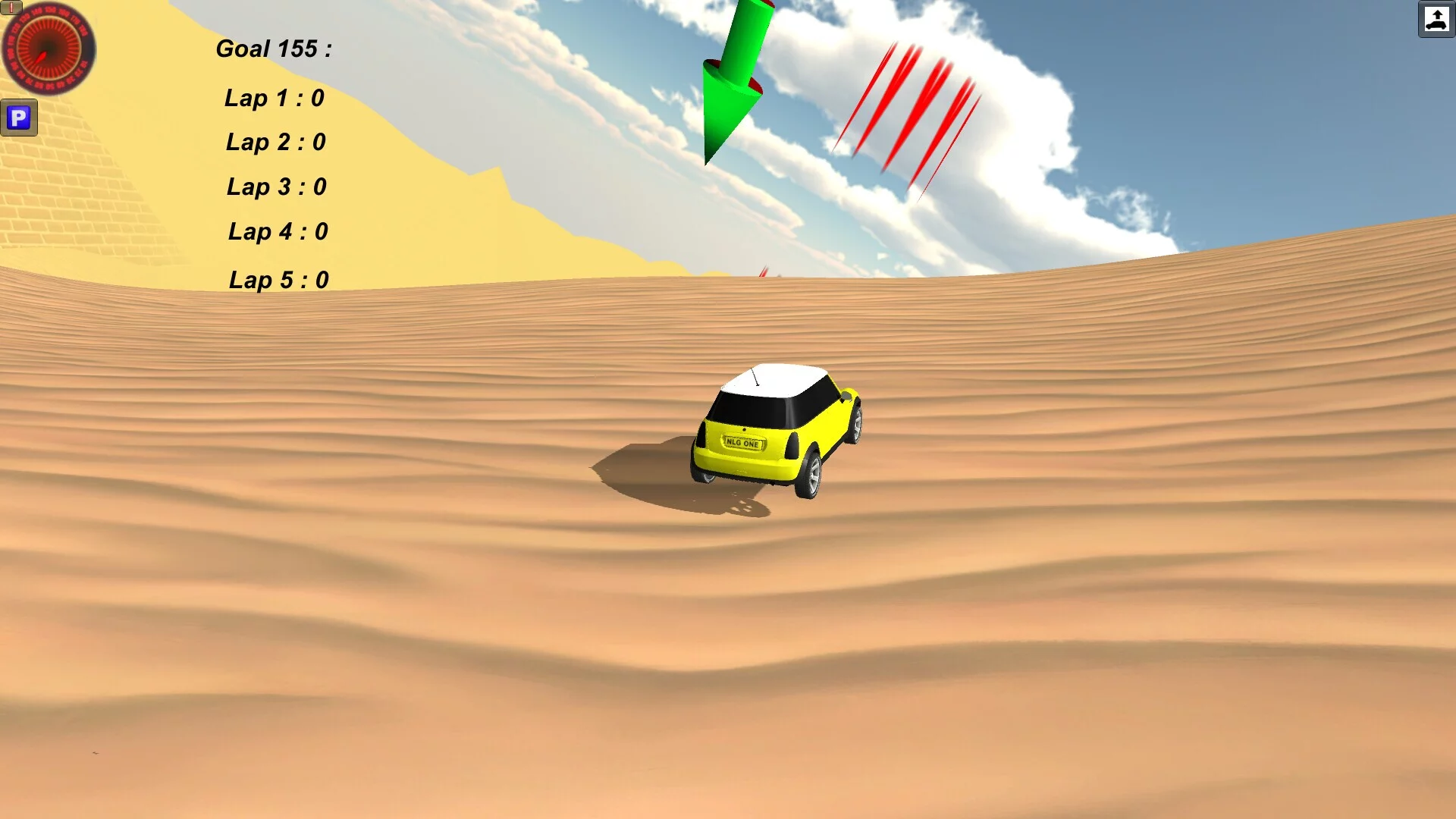 Изображение игры: Crazy Racer