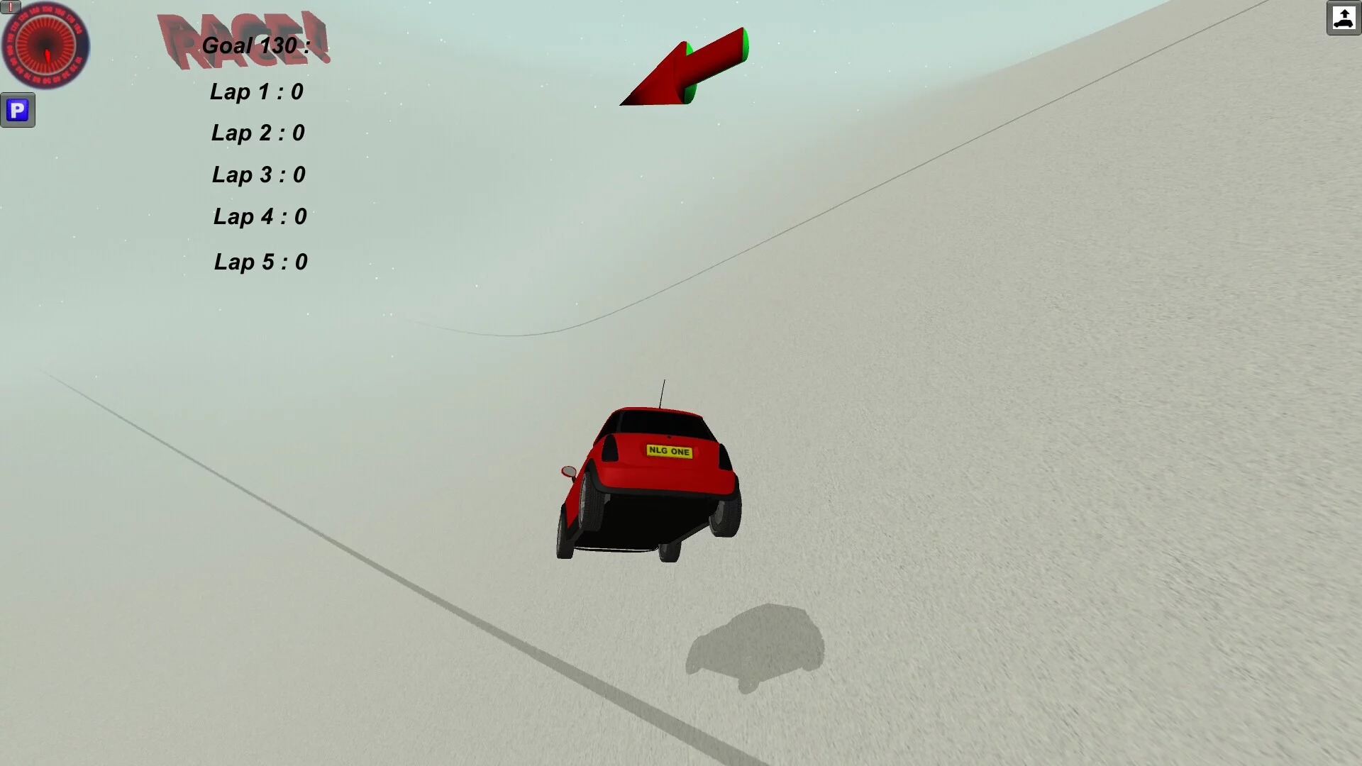 Изображение игры: Crazy Racer