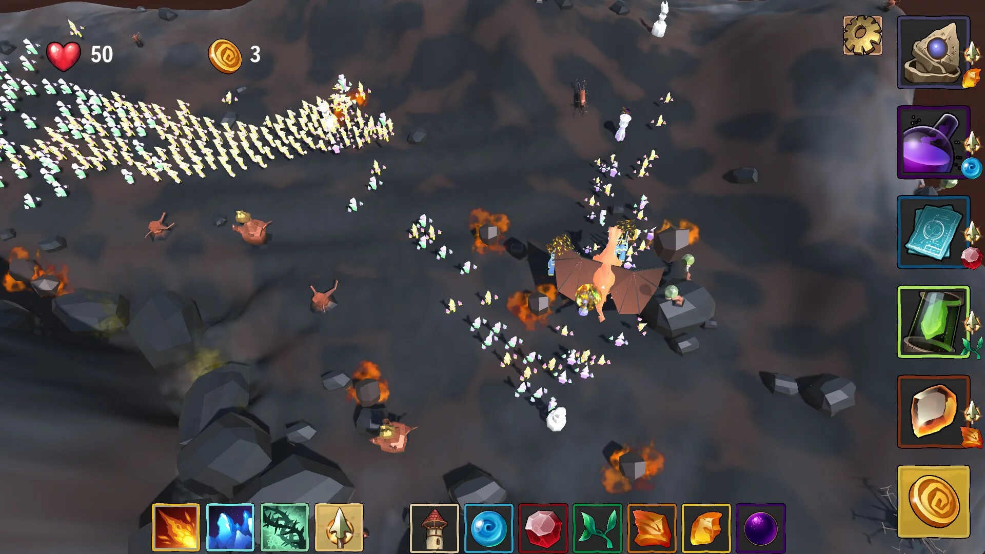 Изображение игры: Elemental colossus