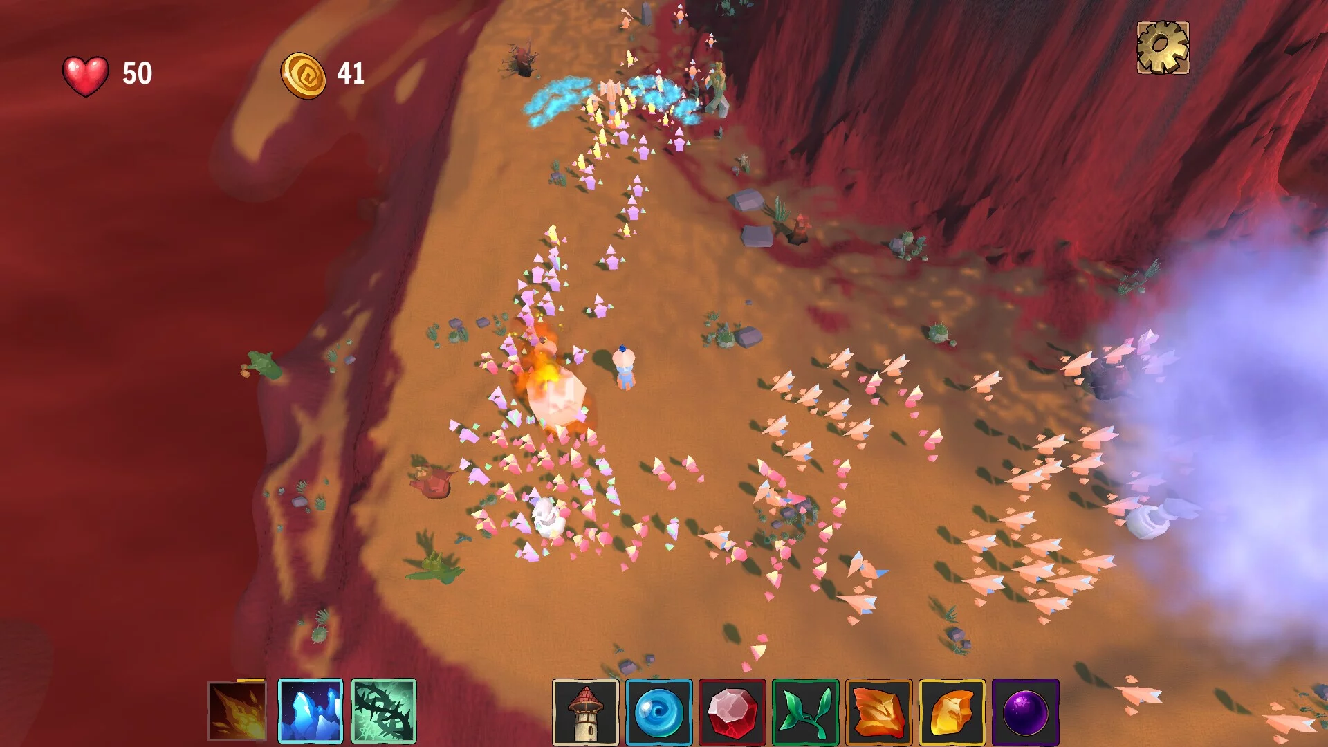 Изображение игры: Elemental colossus