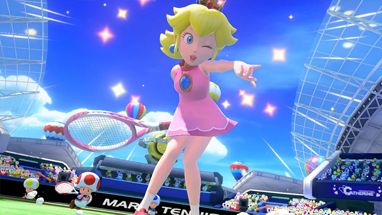 Изображение игры: Mario Tennis: Ultra Smash