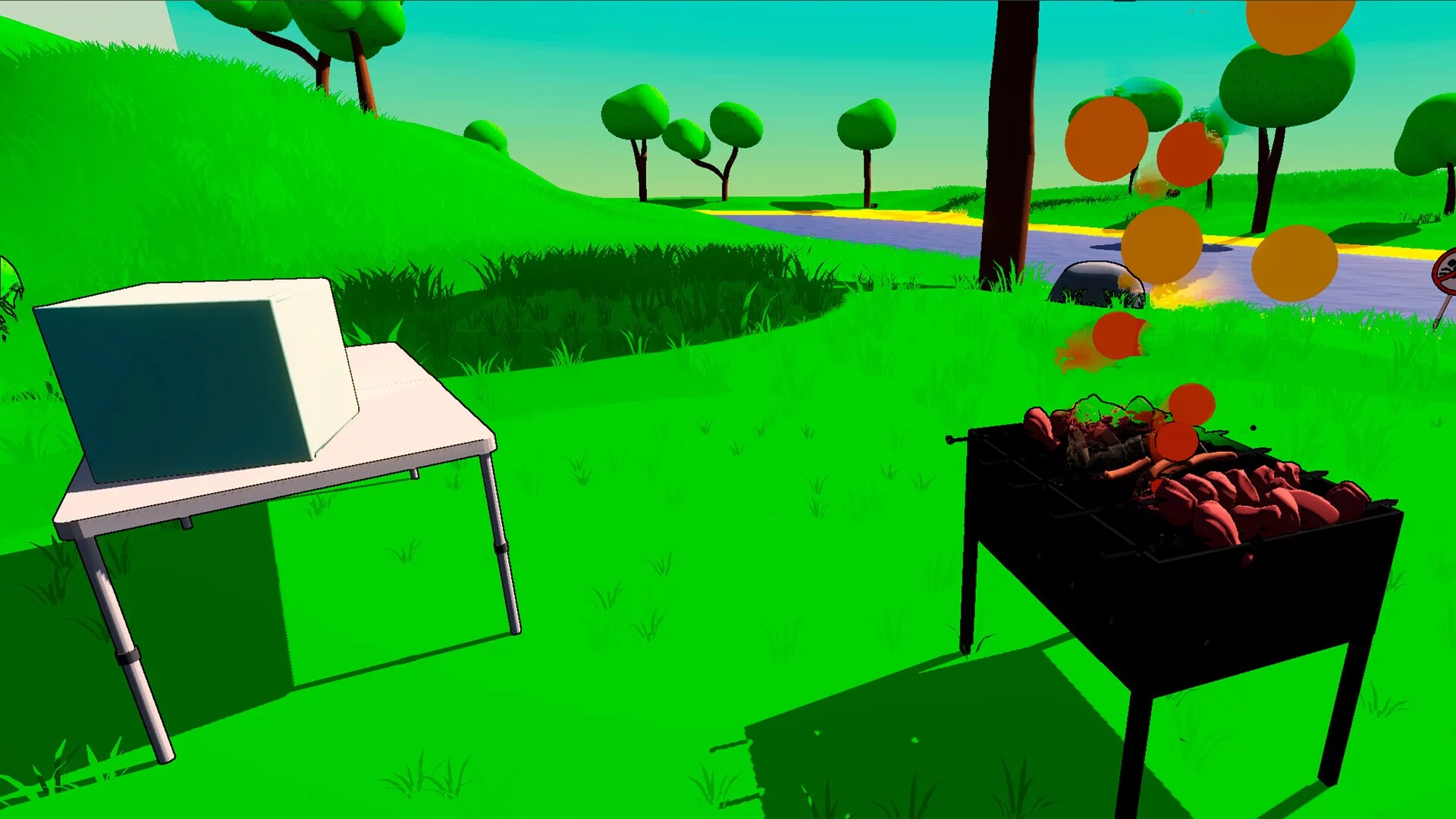 Изображение игры: Barbecue with friends