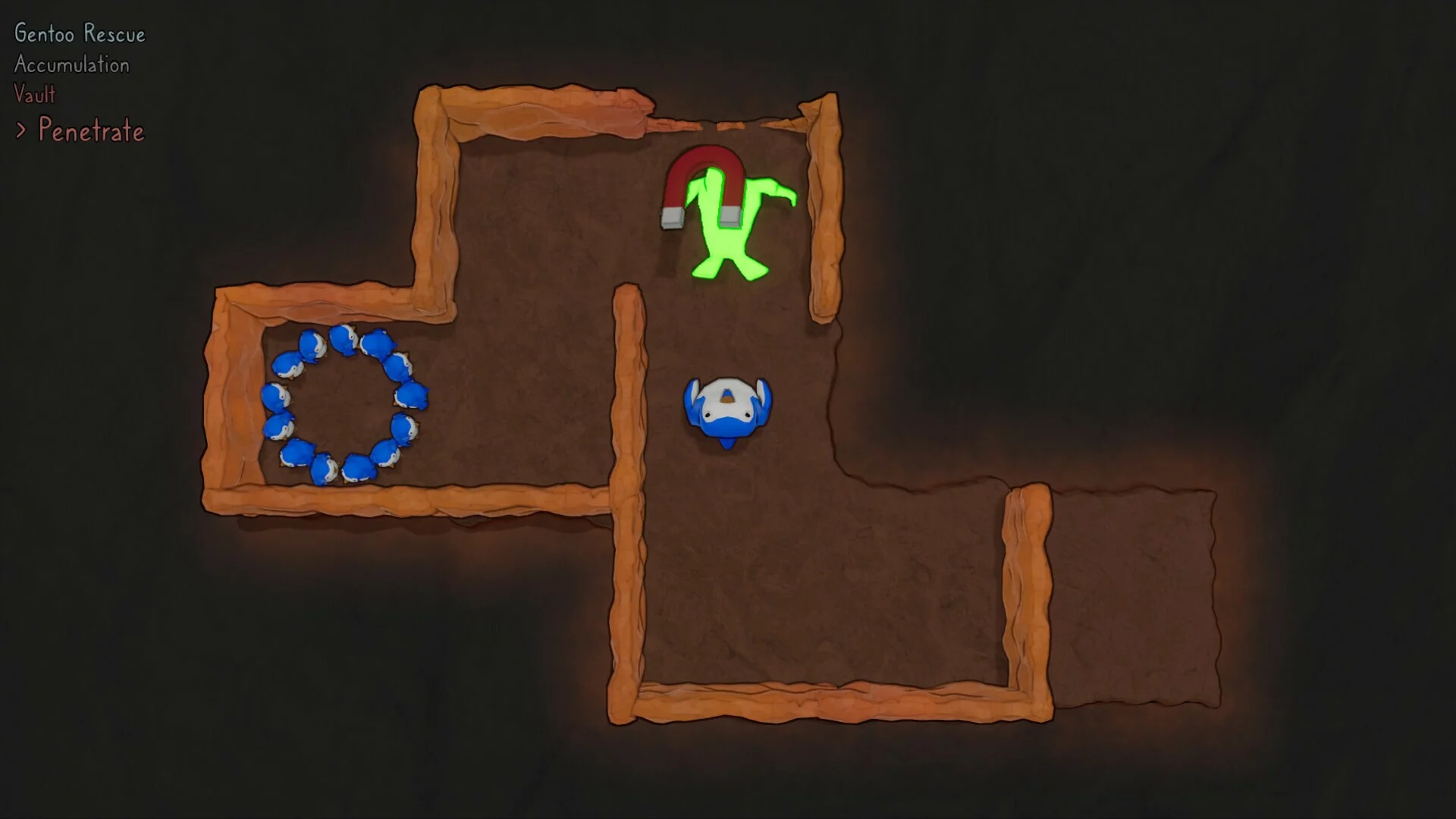Изображение игры: Gentoo Rescue