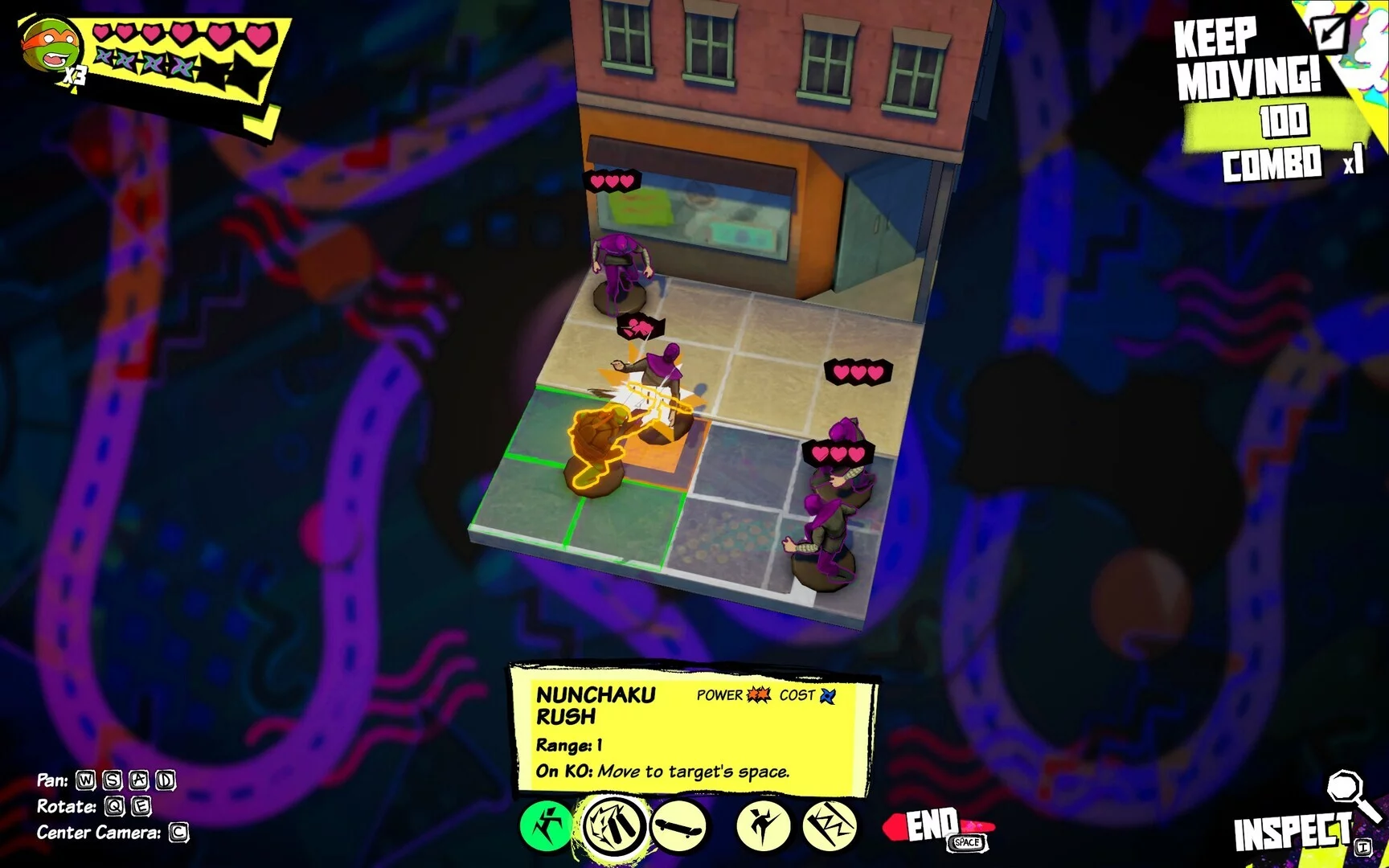 Изображение игры: Teenage Mutant Ninja Turtles: Tactical Takedown