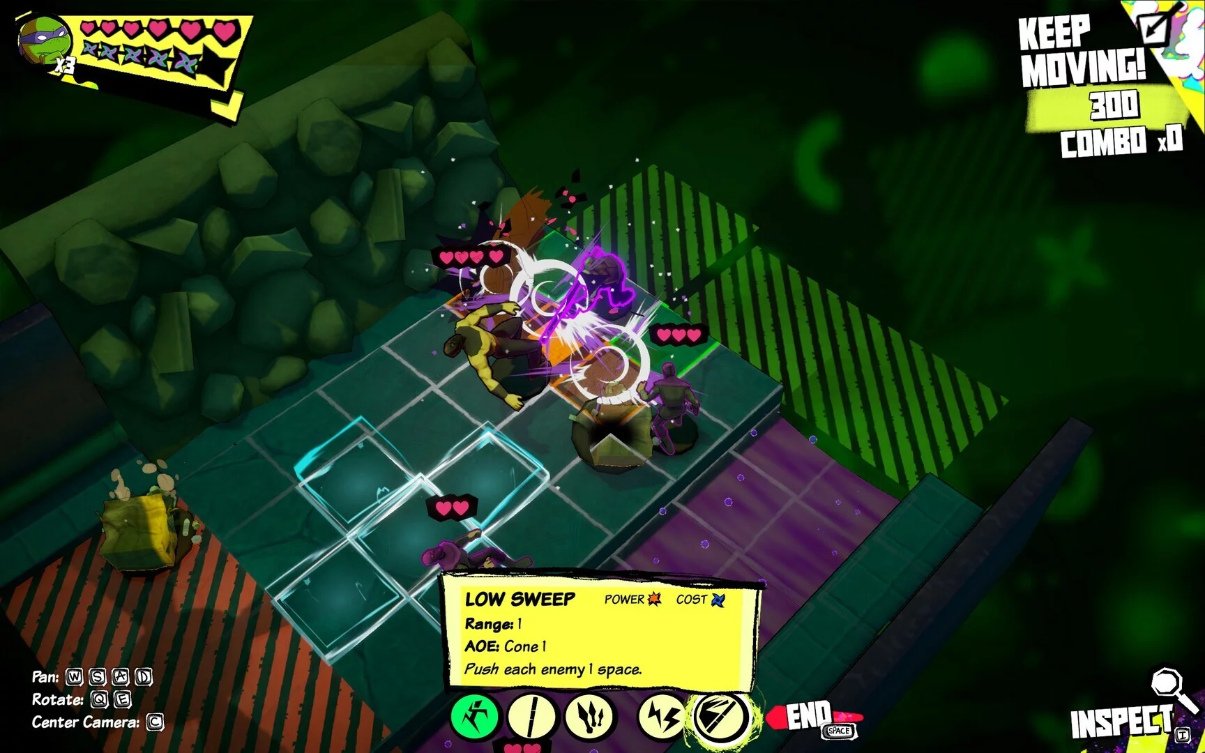 Изображение игры: Teenage Mutant Ninja Turtles: Tactical Takedown