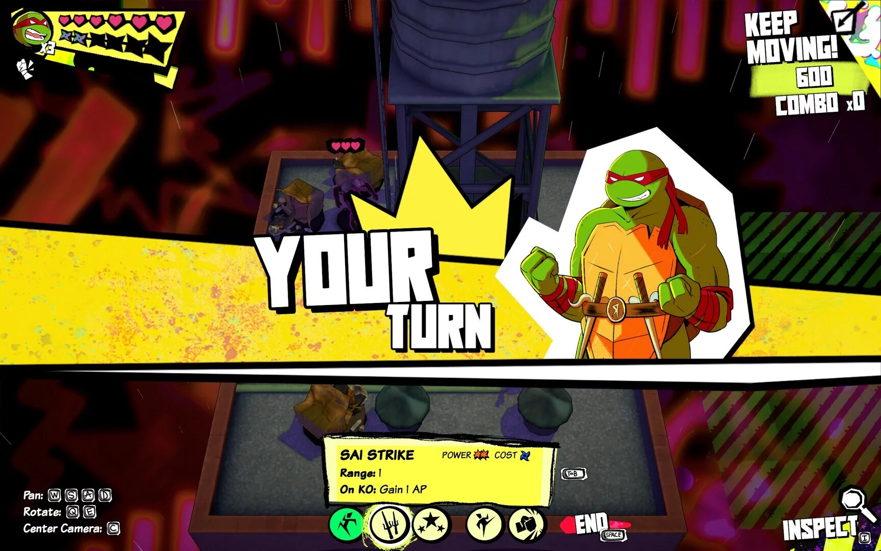 Изображение игры: Teenage Mutant Ninja Turtles: Tactical Takedown