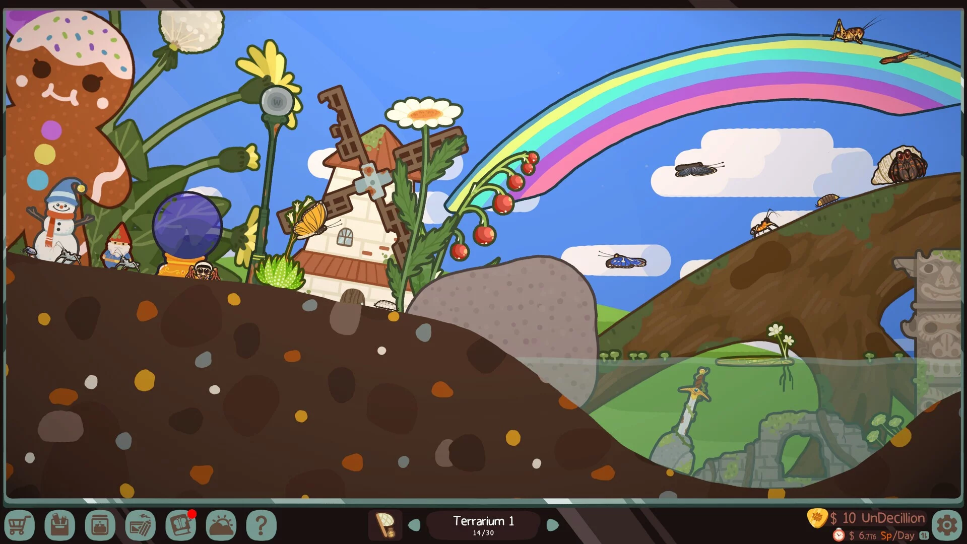 Изображение игры: Bugtopia