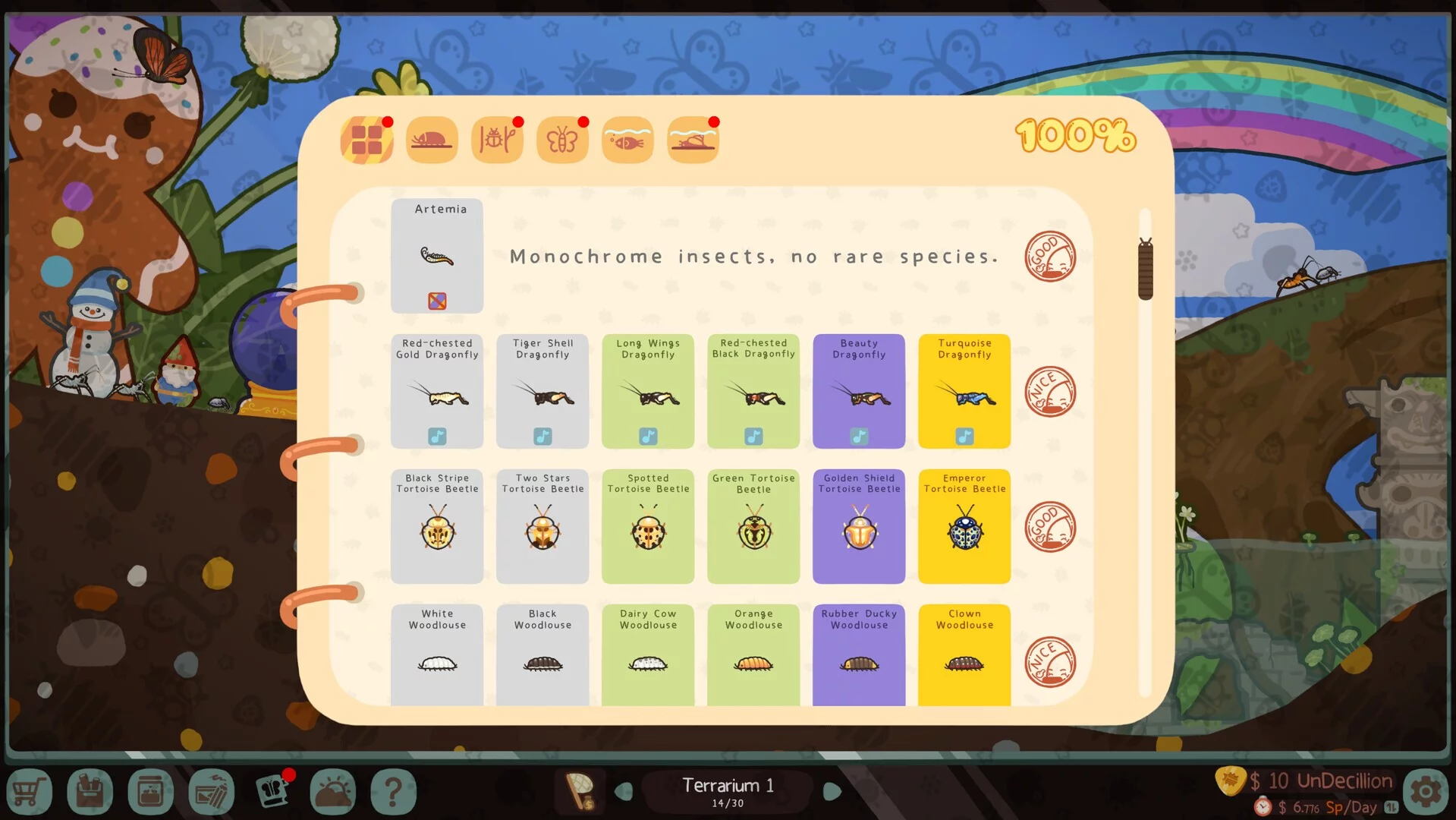 Изображение игры: Bugtopia