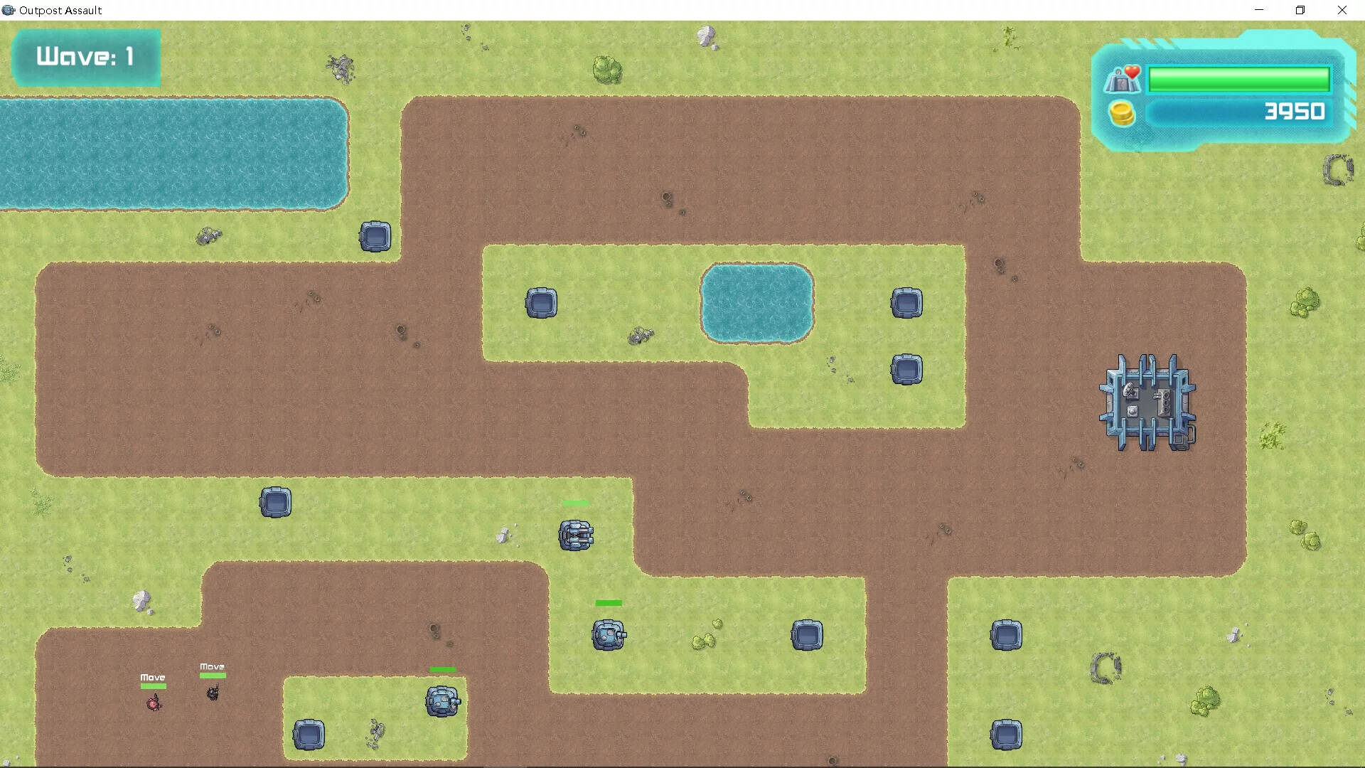 Изображение игры: Outpost Assault