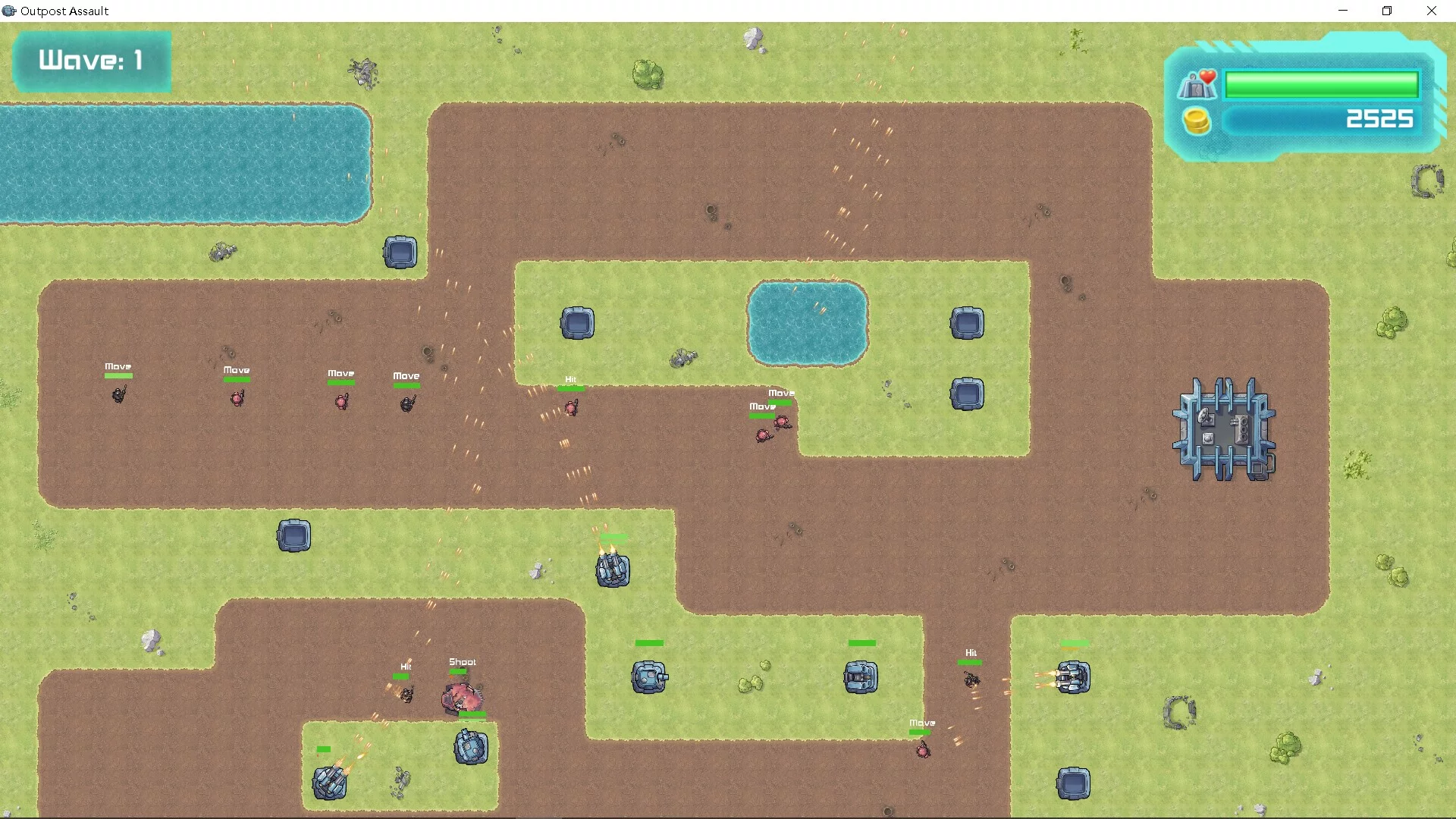 Изображение игры: Outpost Assault