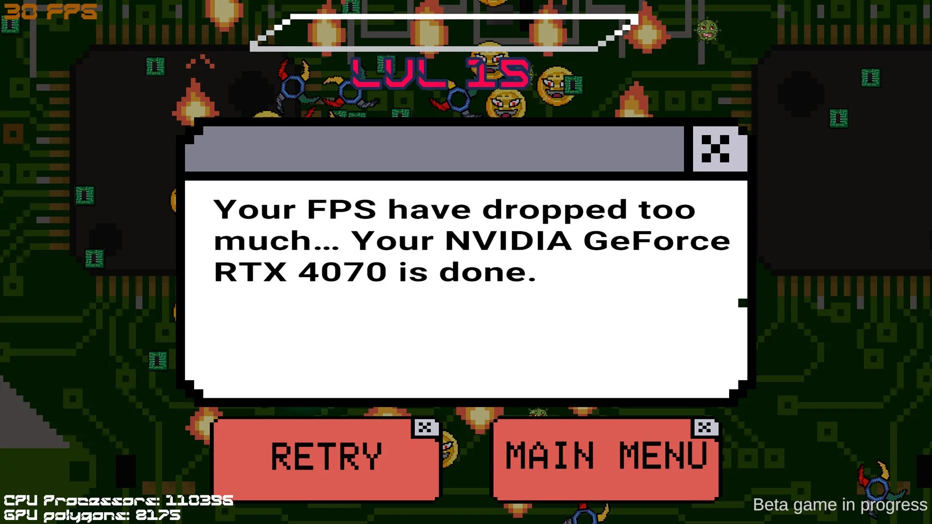 Изображение игры: GPU Inferno