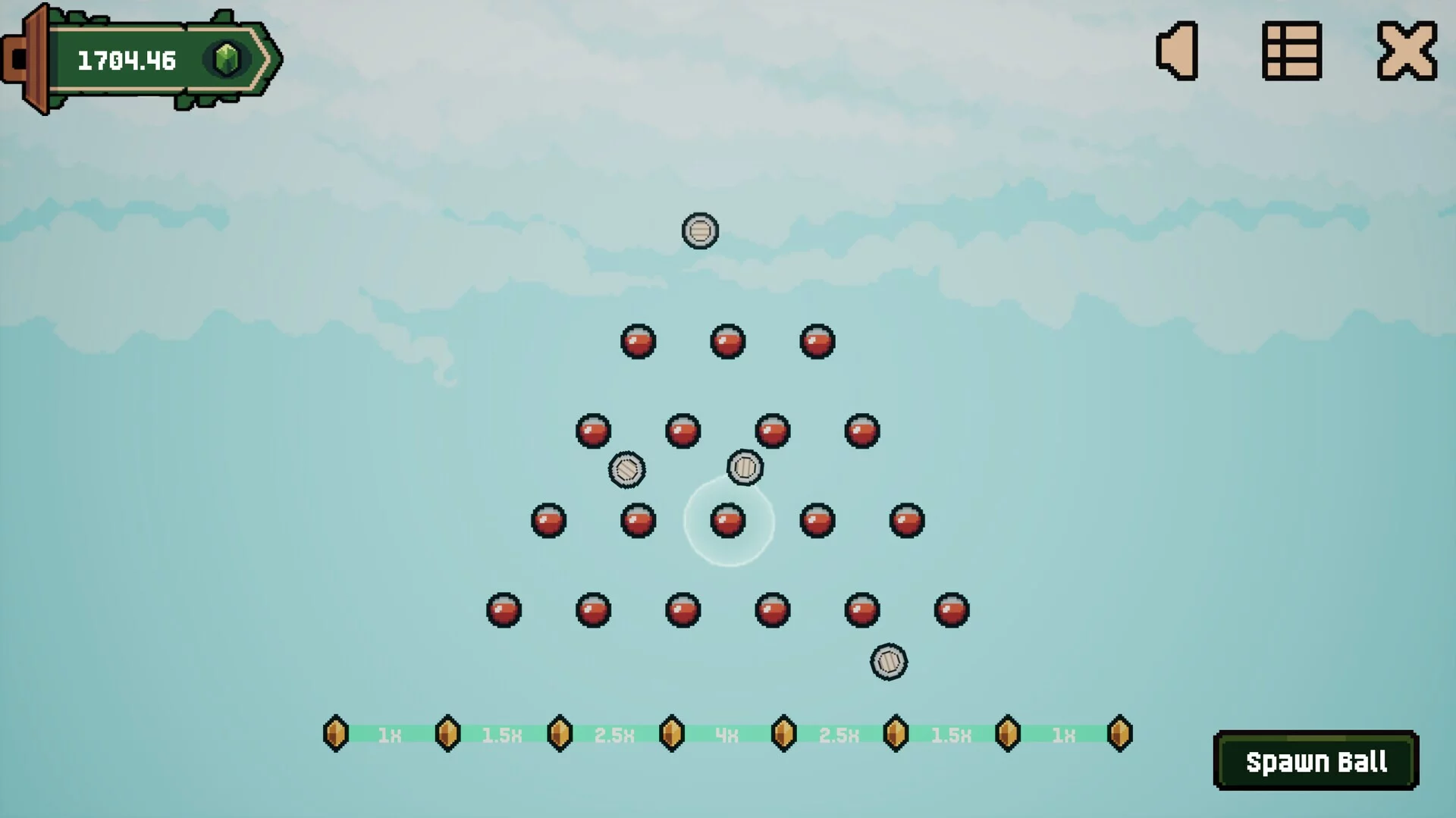 Изображение игры: Plinko Pixel